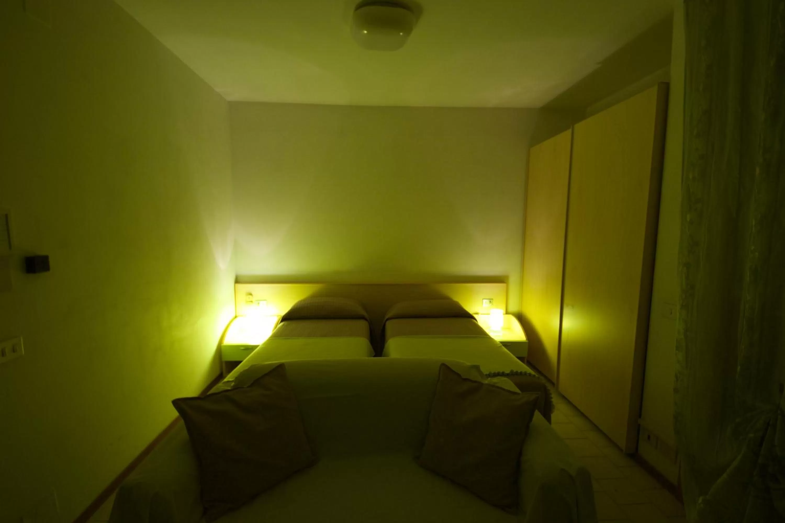 View (from property/room), Bed in Residence Parmigianino