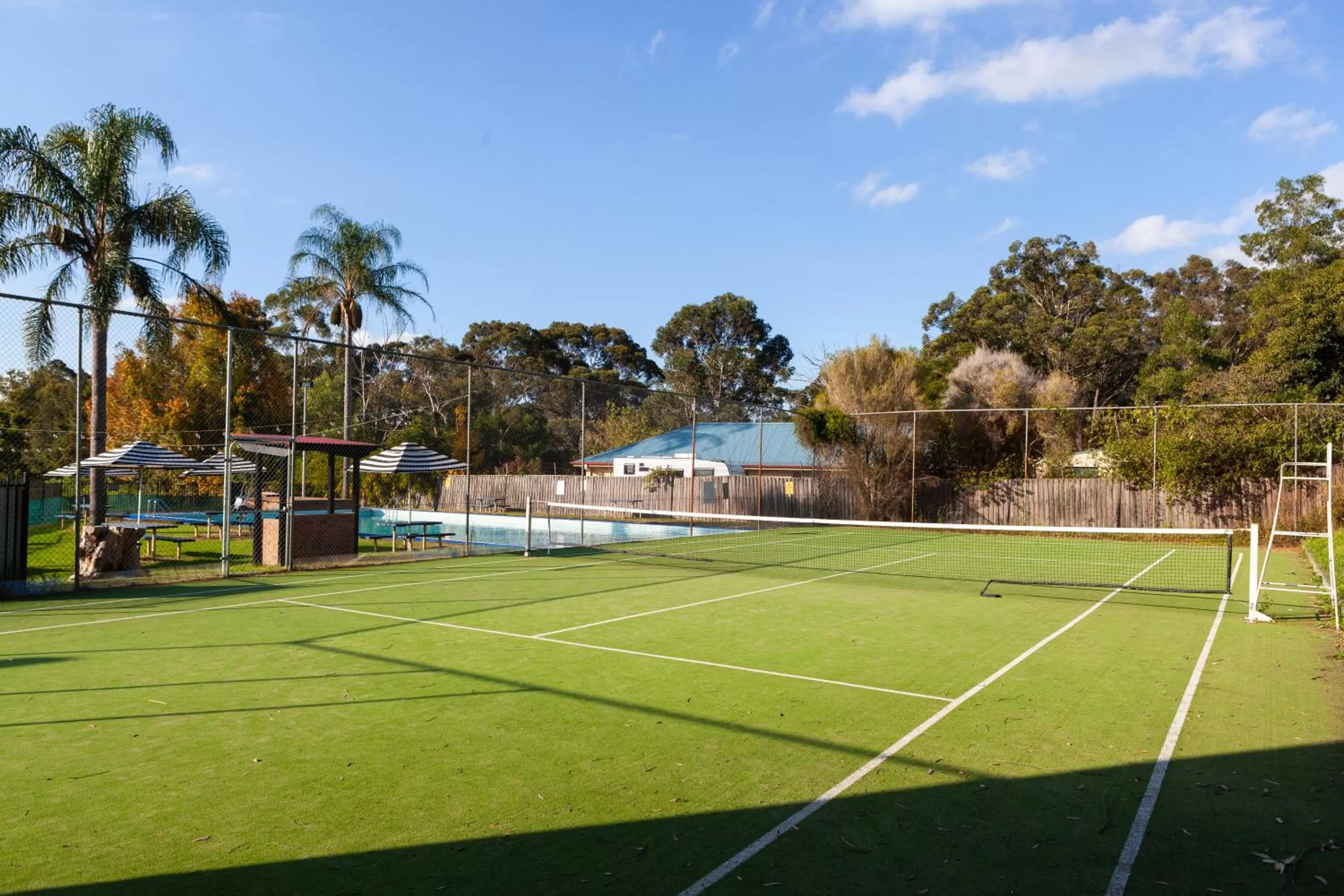 Tennis court in Nightcap at Archer Hotel