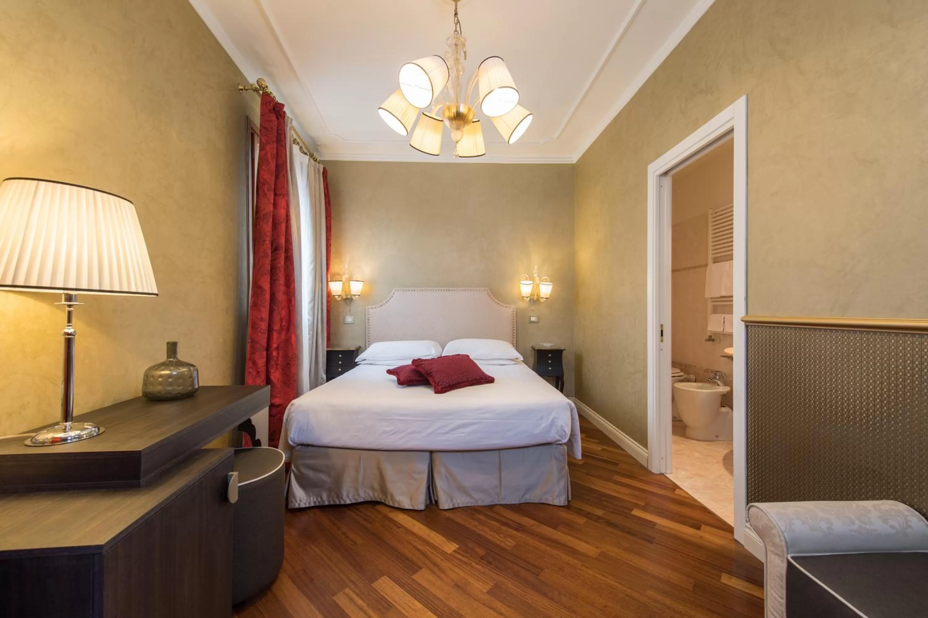 Bed in Hotel Campiello