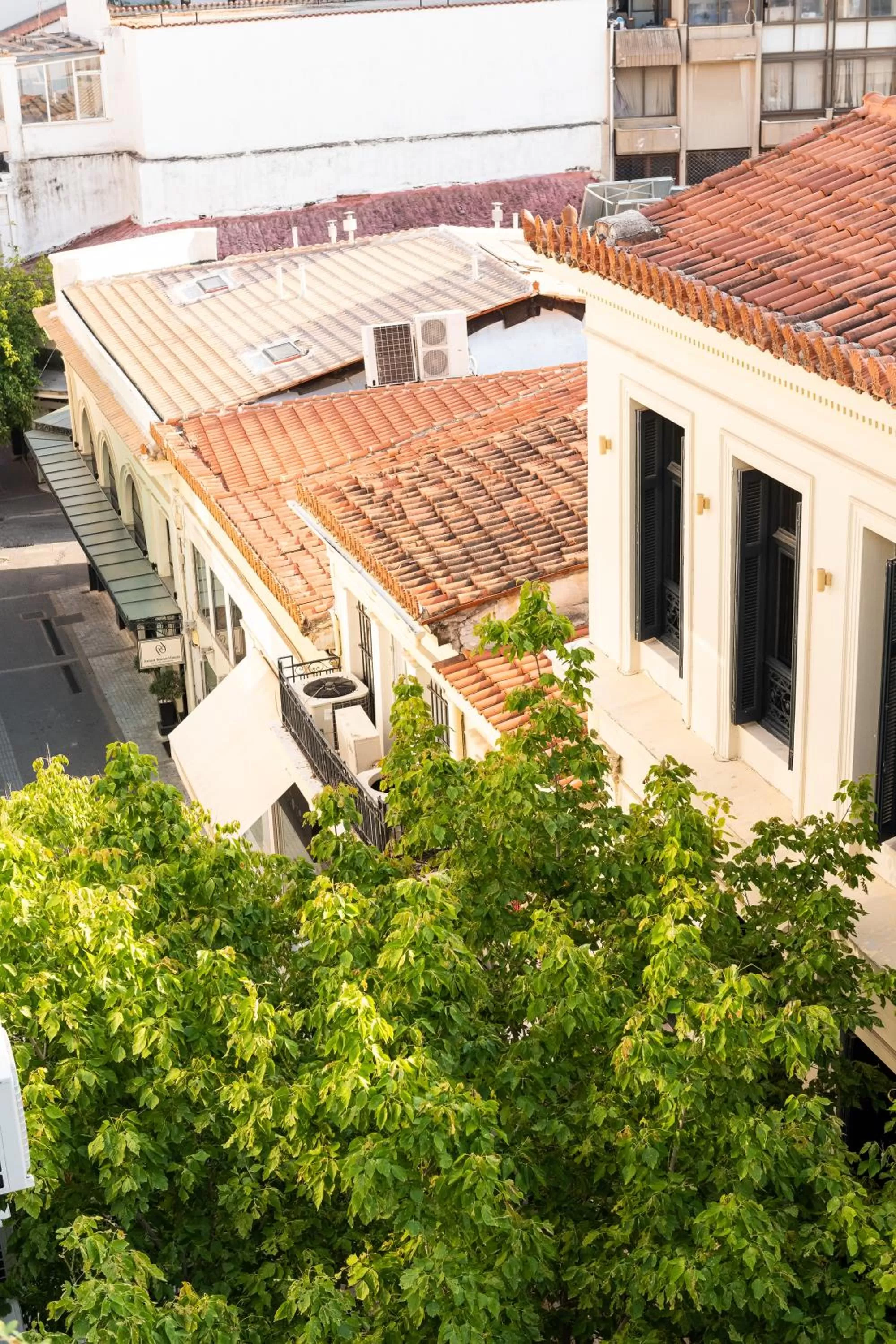 City view in Enattica Suites