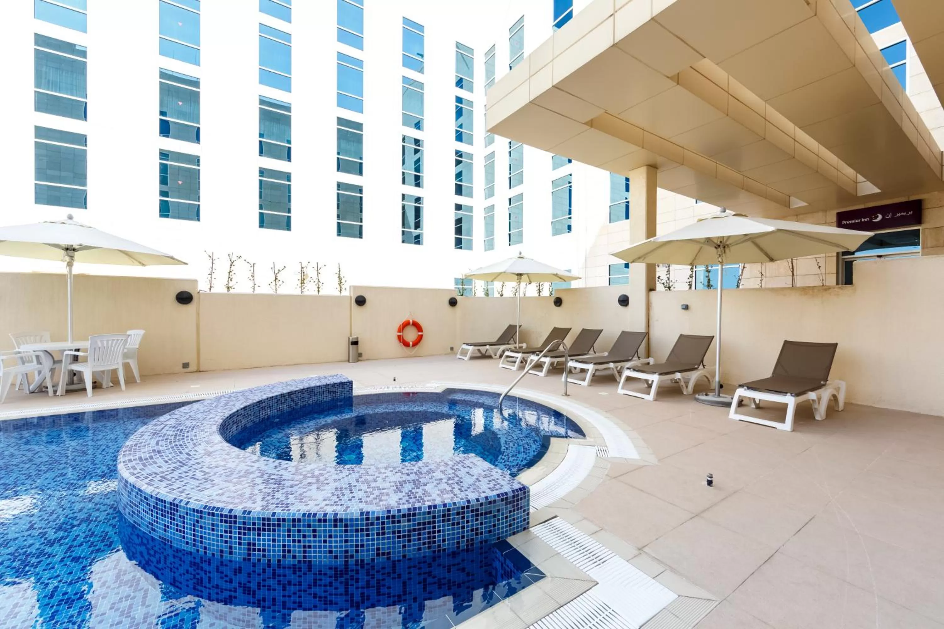 Swimming pool in Premier Inn Doha Education City