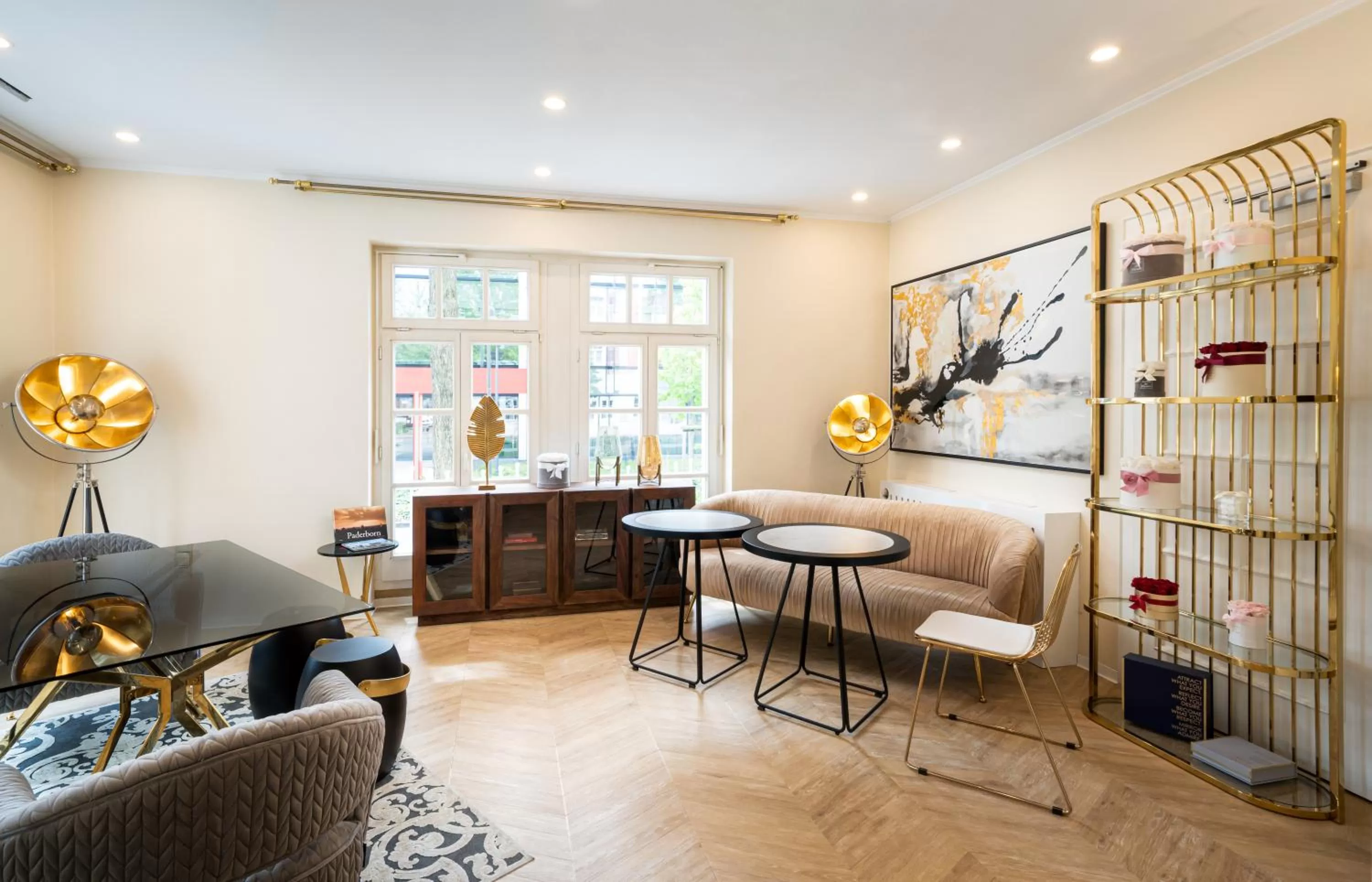 Lobby or reception in Arthotel ANA Fleur