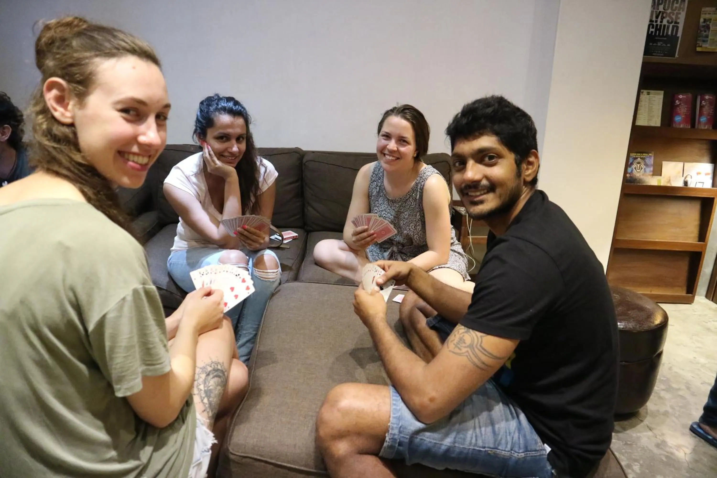 Lobby or reception in Z Hostel