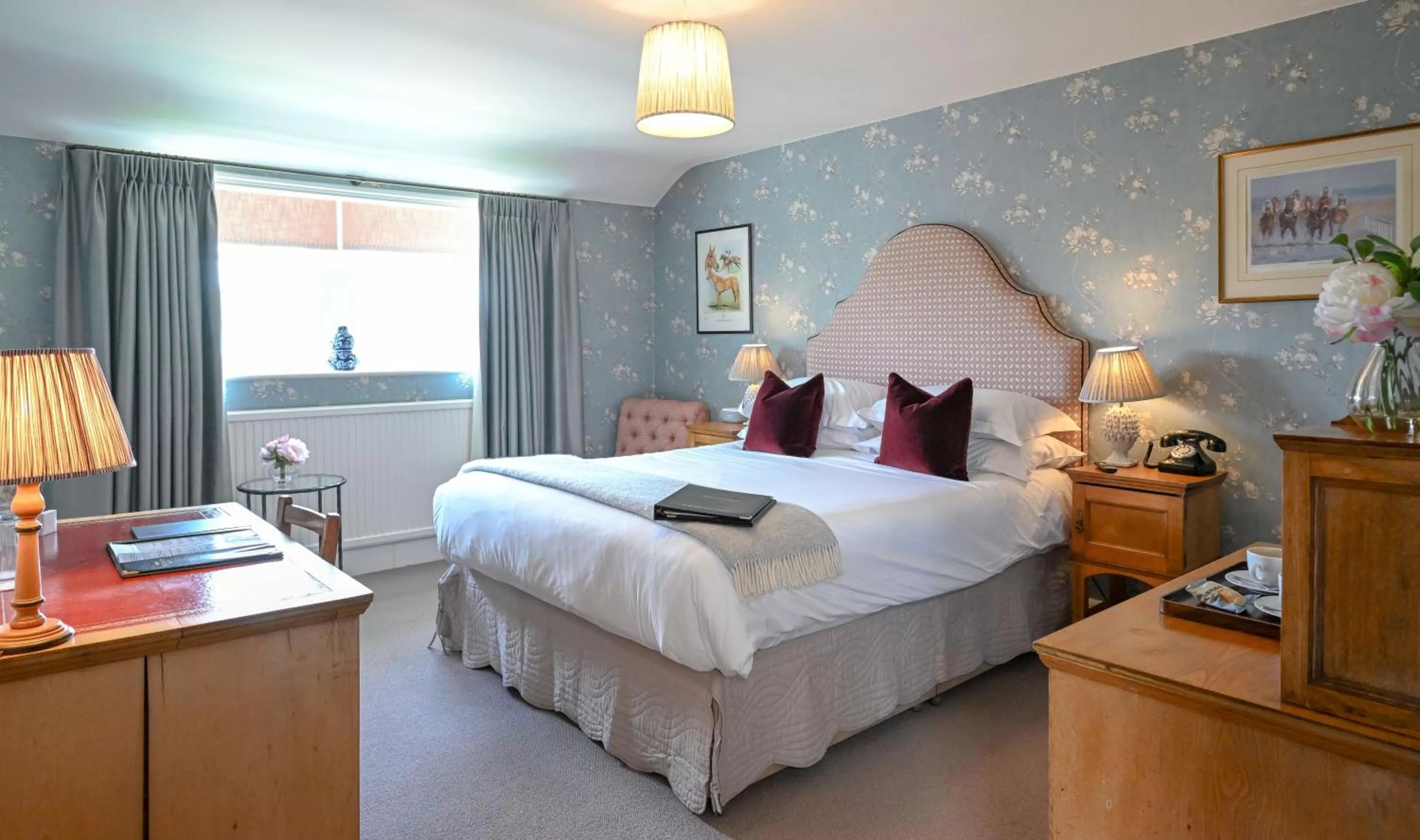 Bed in The Jockey Club Rooms