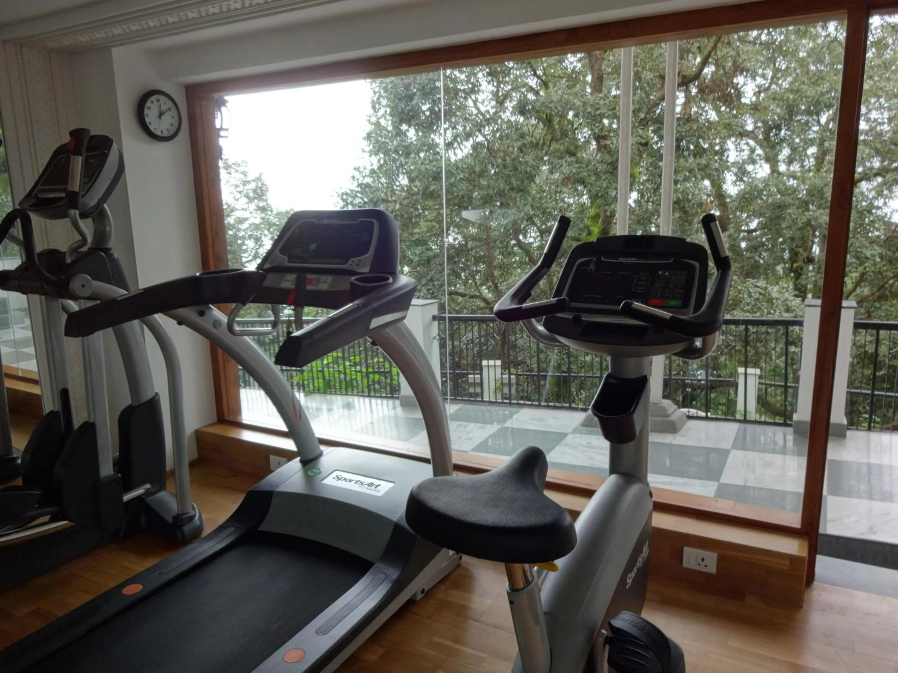 Fitness centre/facilities in The Claridges Nabha Residence