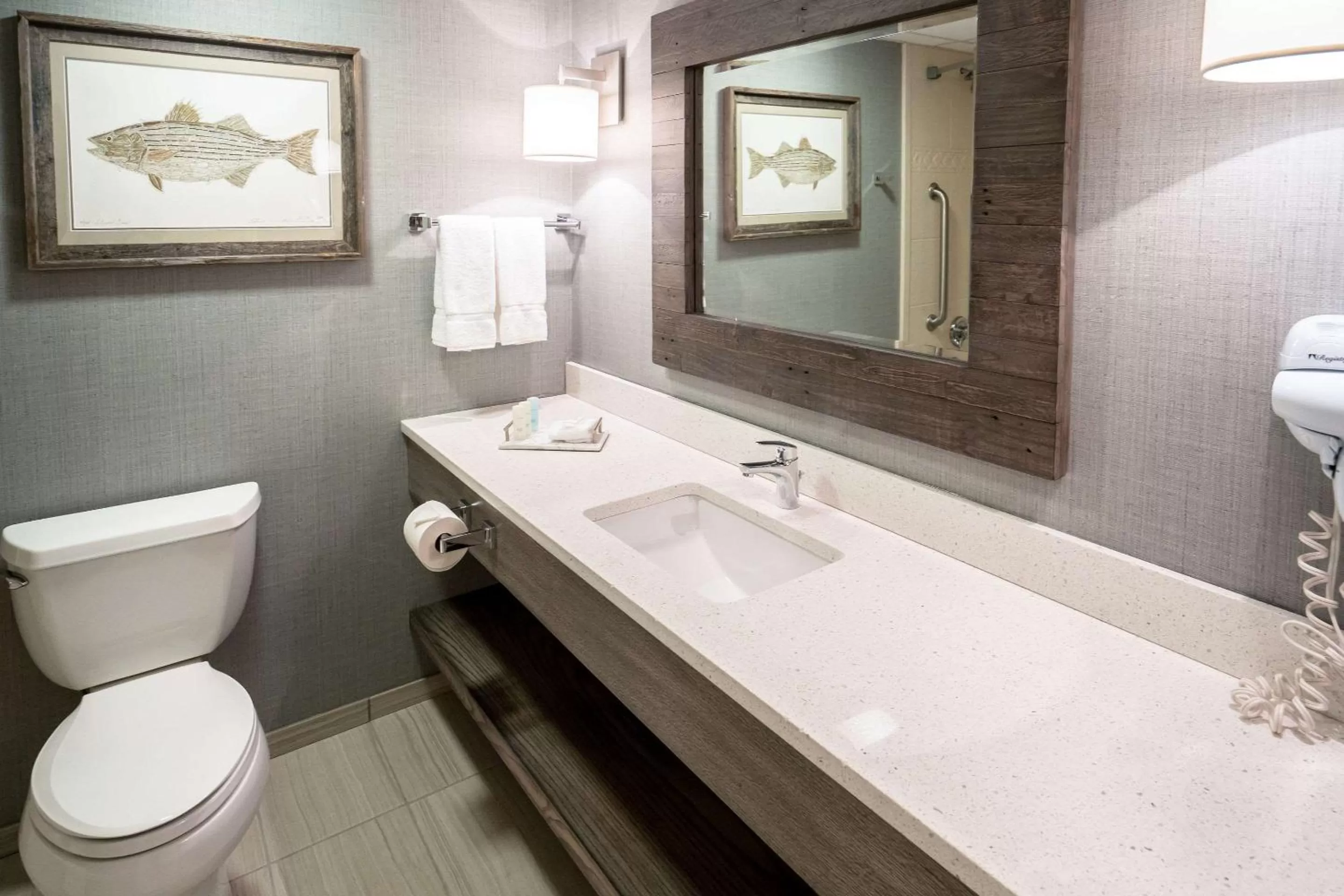 Toilet in Edgar Hotel Martha's Vineyard, an Ascend Collection Hotel