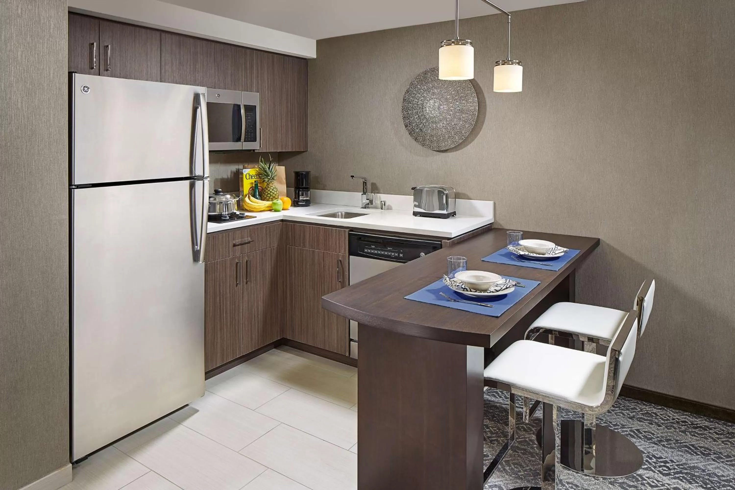 Kitchen or kitchenette in Homewood Suites by Hilton San Diego Downtown/Bayside