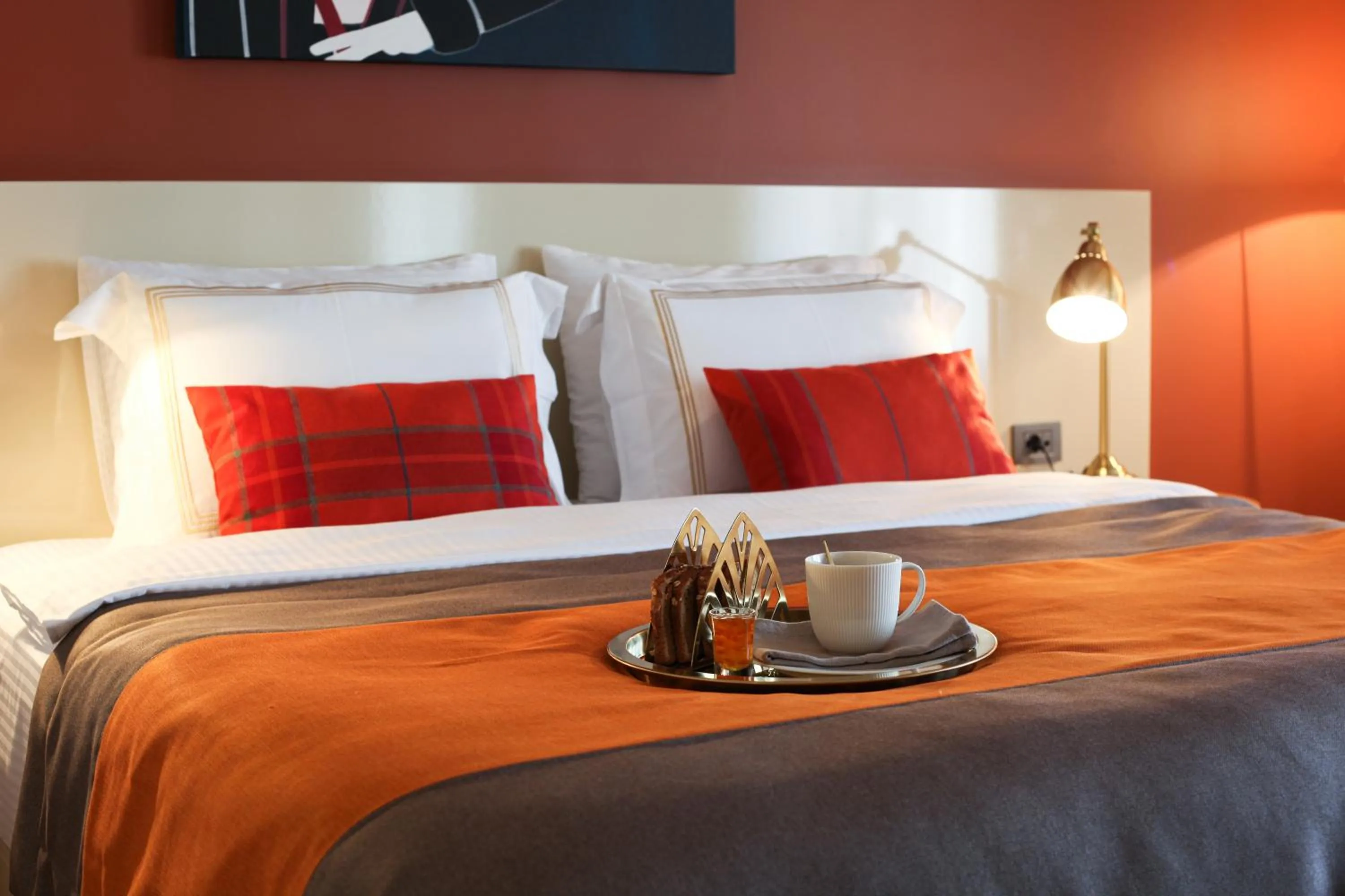 Bed in The Fox Hotel