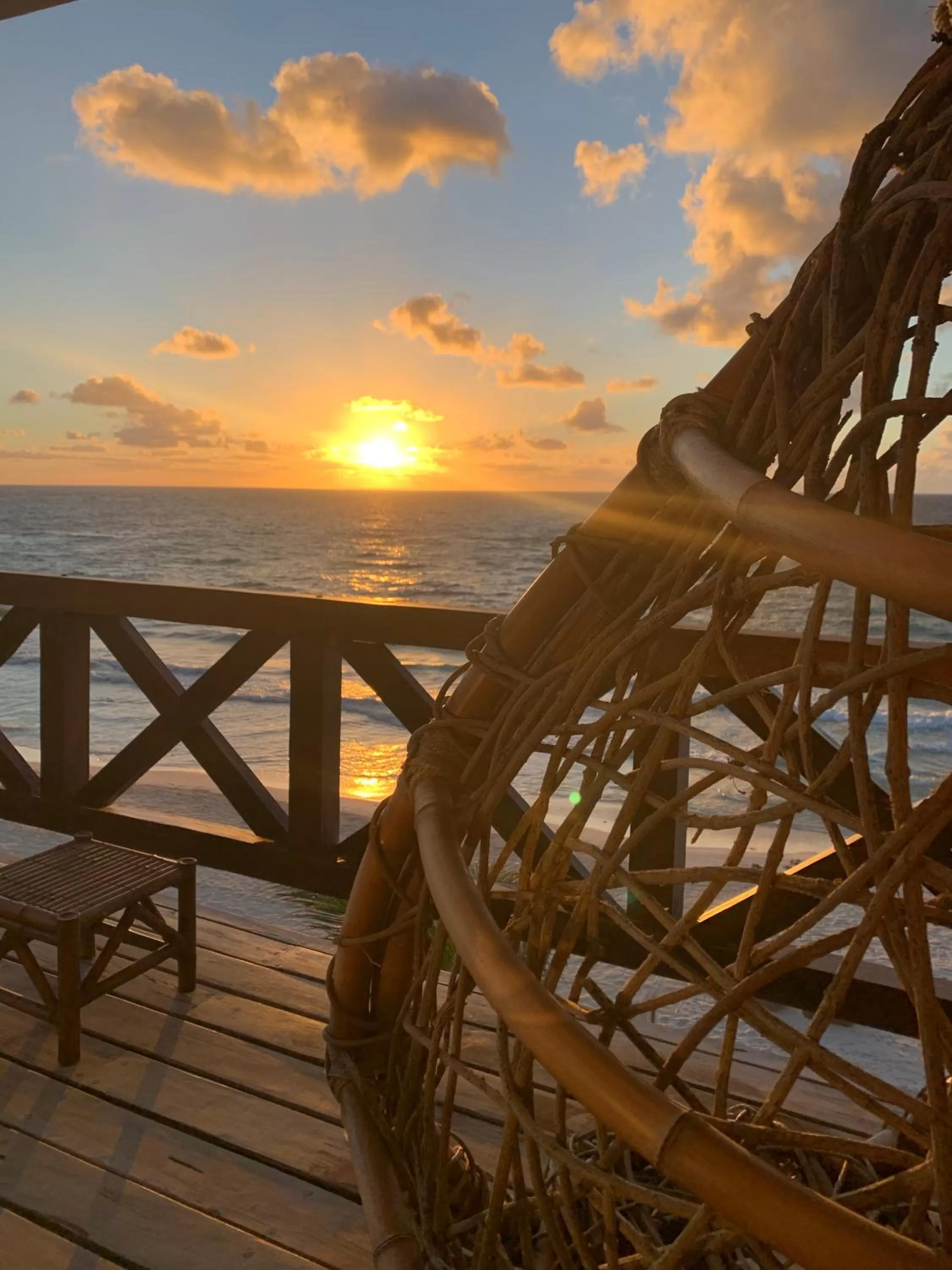 Balcony/Terrace in Hotelito Azul