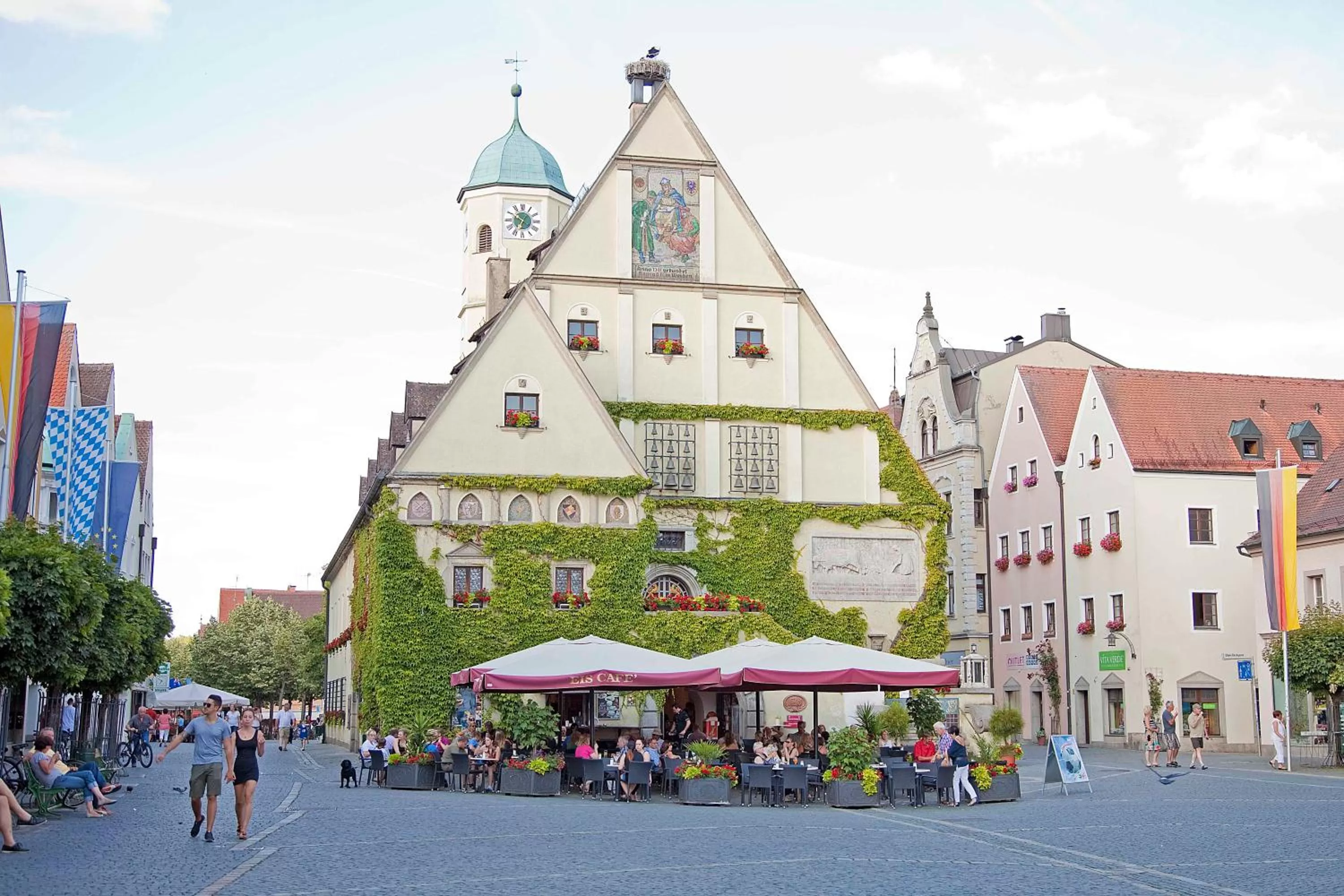 Property building in Hotel Post