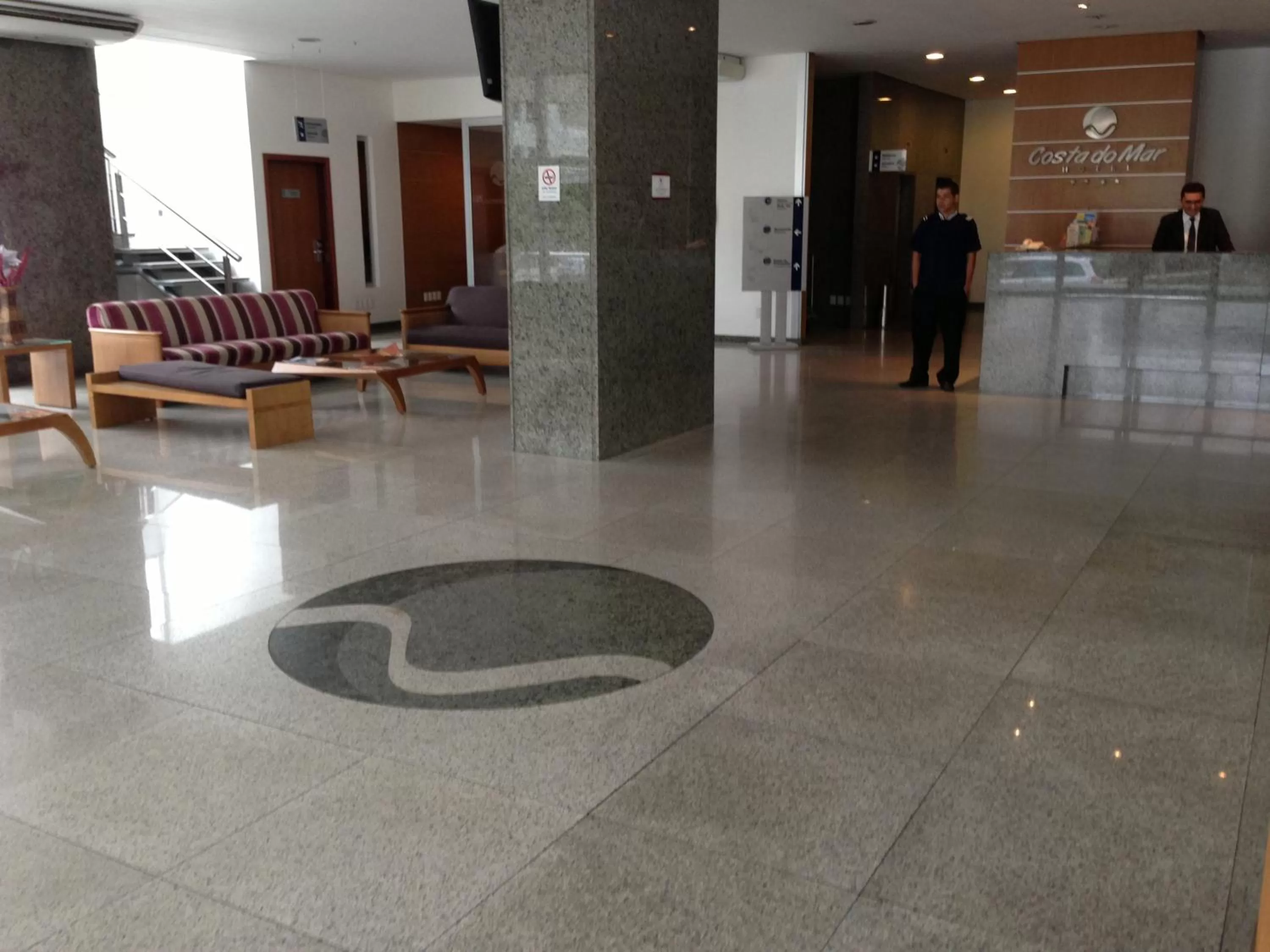 Lobby or reception in Costa do Mar Hotel