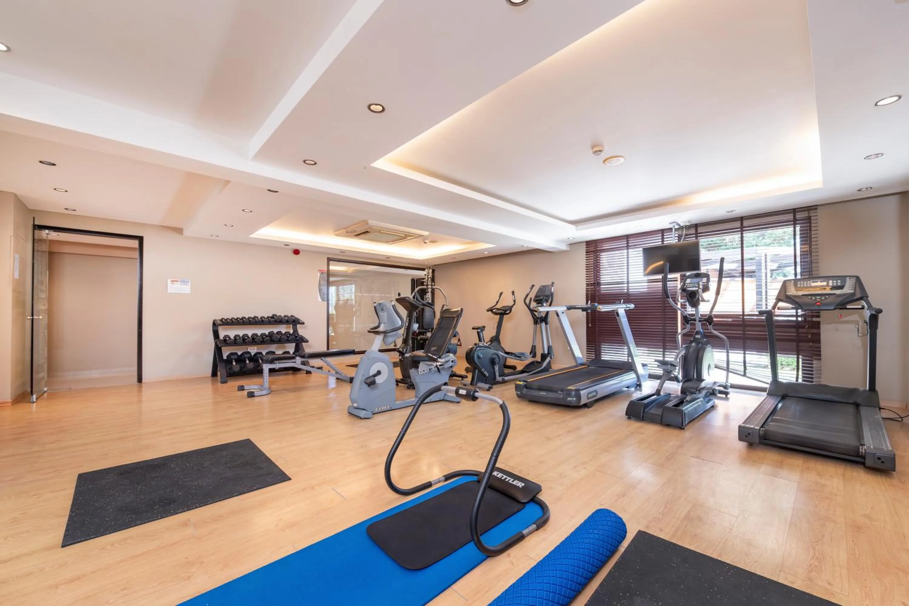 Fitness centre/facilities in D'Andrea Mare Hotel