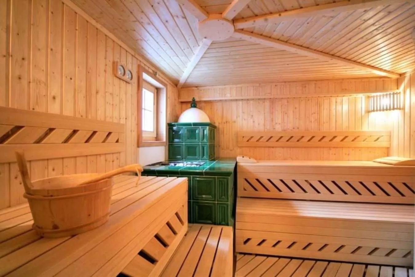 Sauna in Villa Medici Hotel & Restaurant