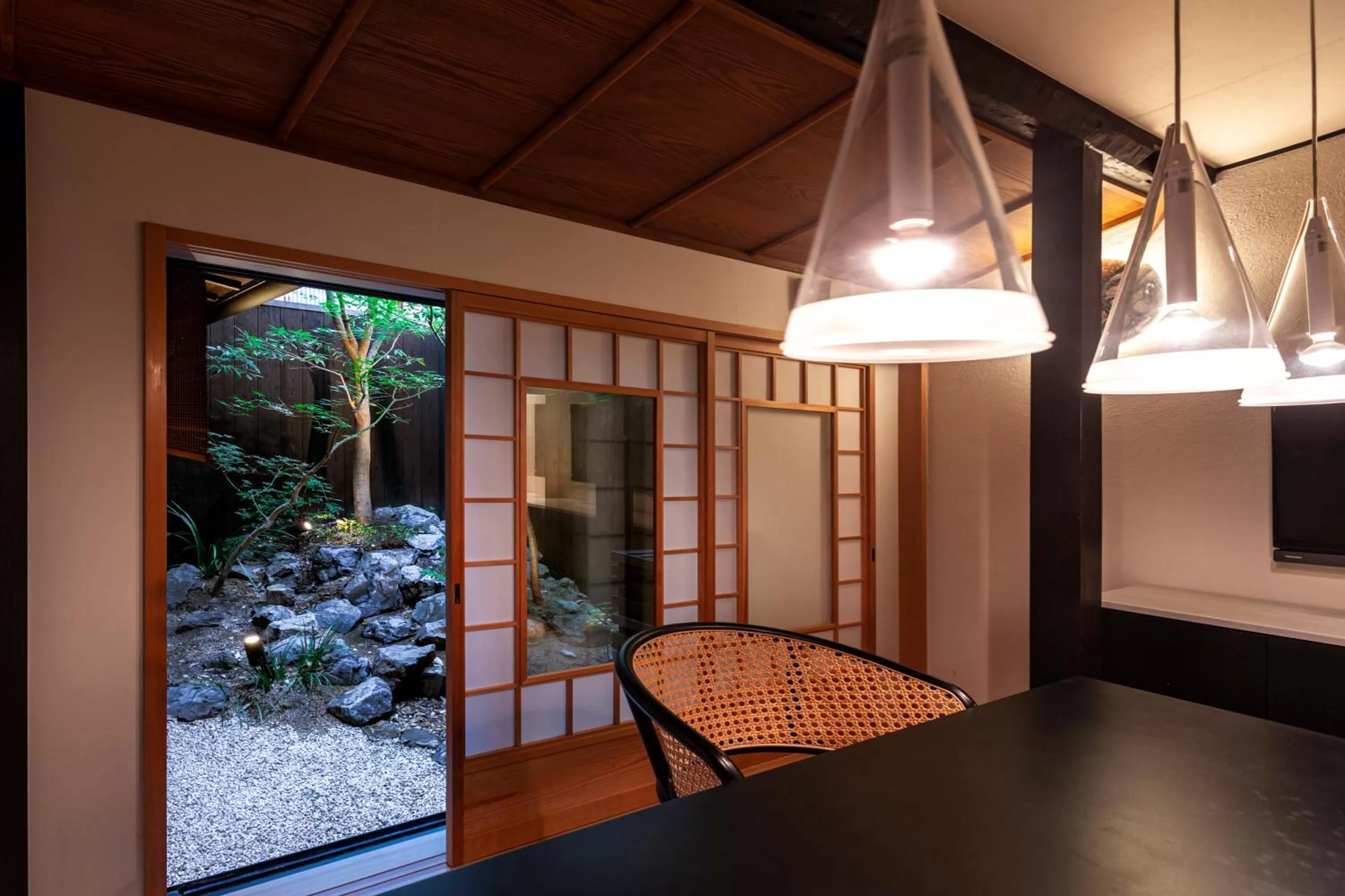 Photo of the whole room in Rinn Machiya Kuon
