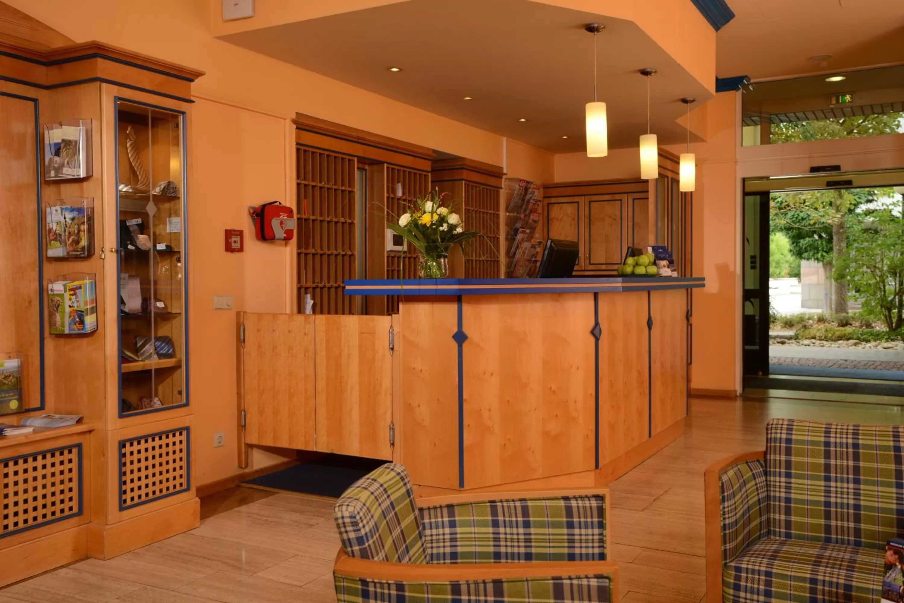 Lobby or reception in PLAZA INN Leonberg