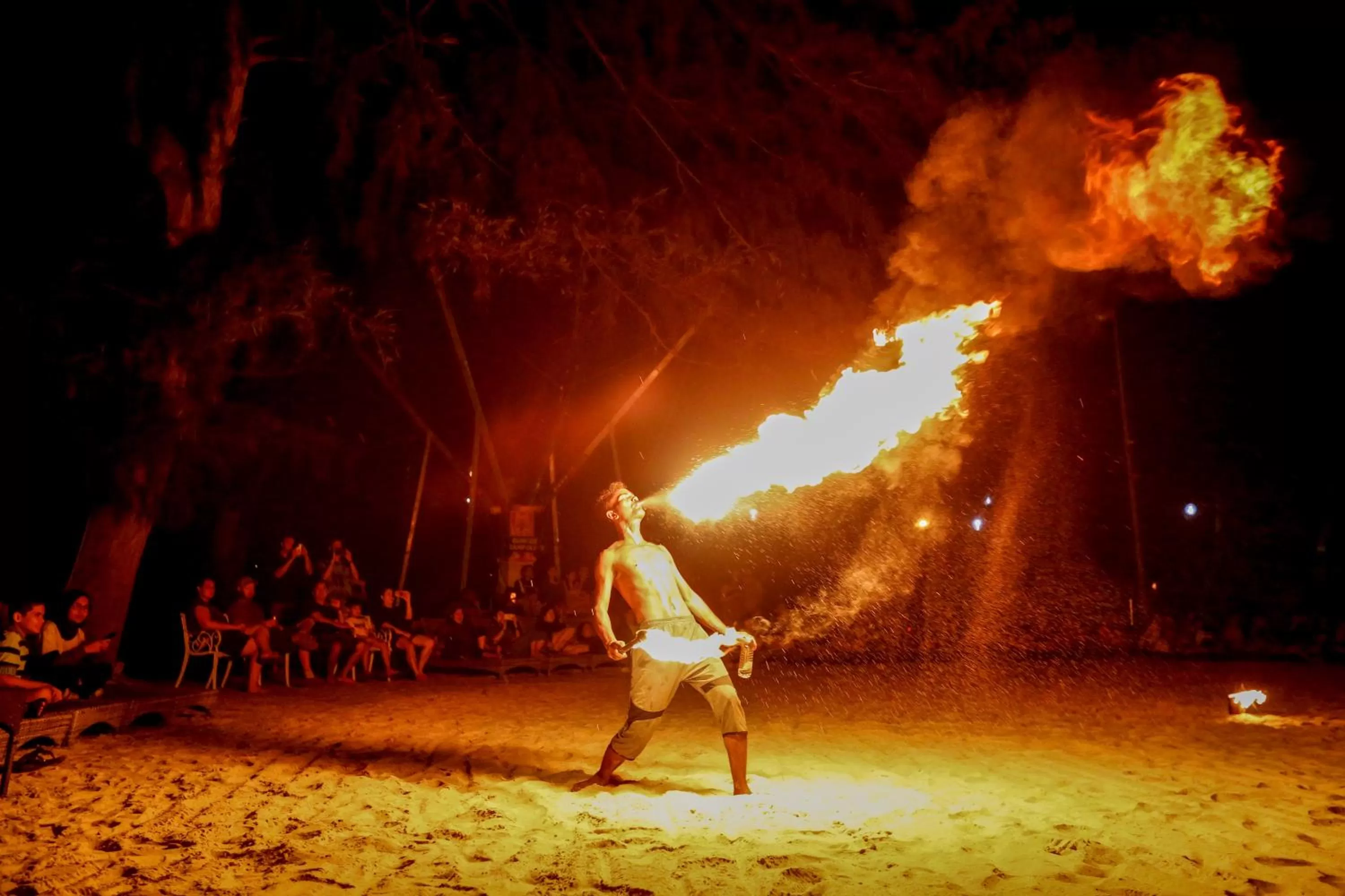 Beach in Golden Palm Tree Sepang