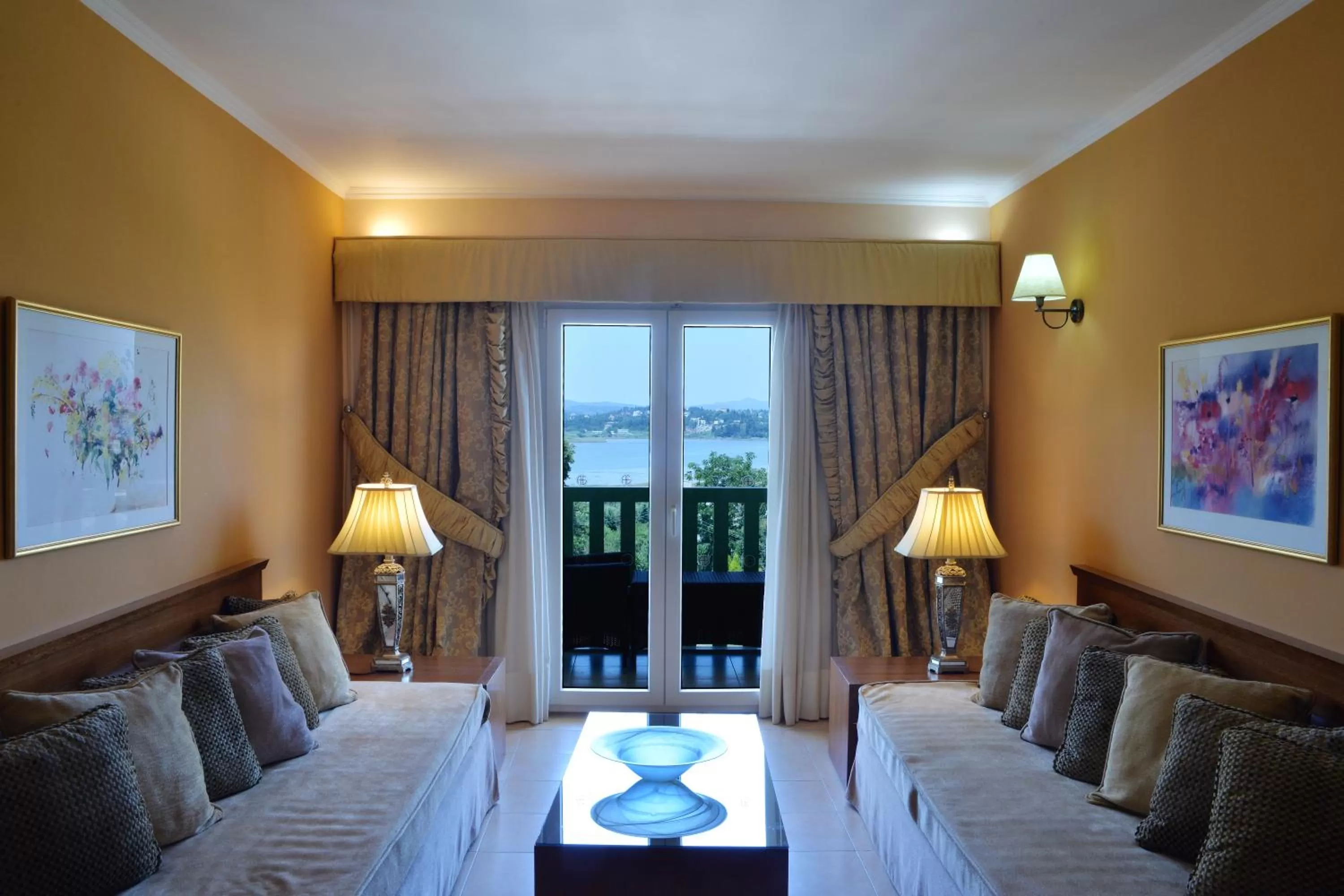 Seating area in Ariti Grand Hotel