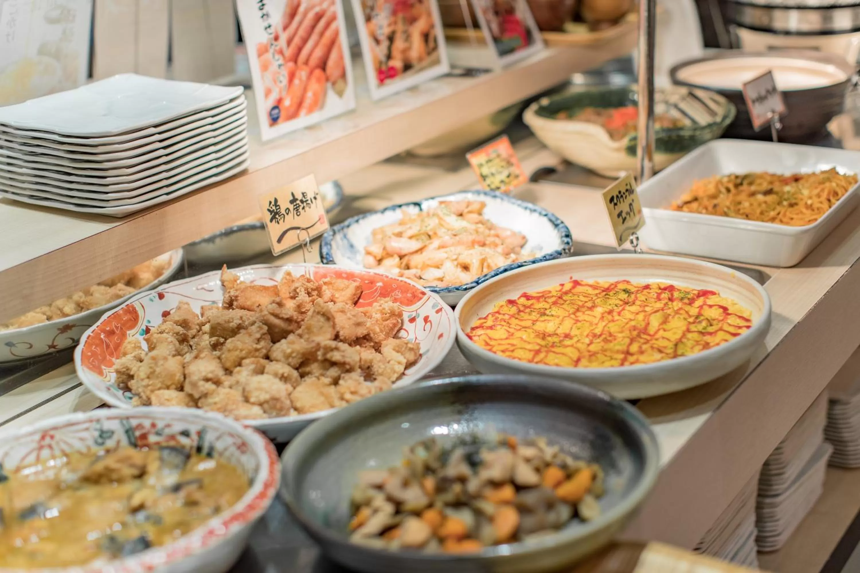 Food and drinks in JR Kyushu Hotel Blossom Hakata Central