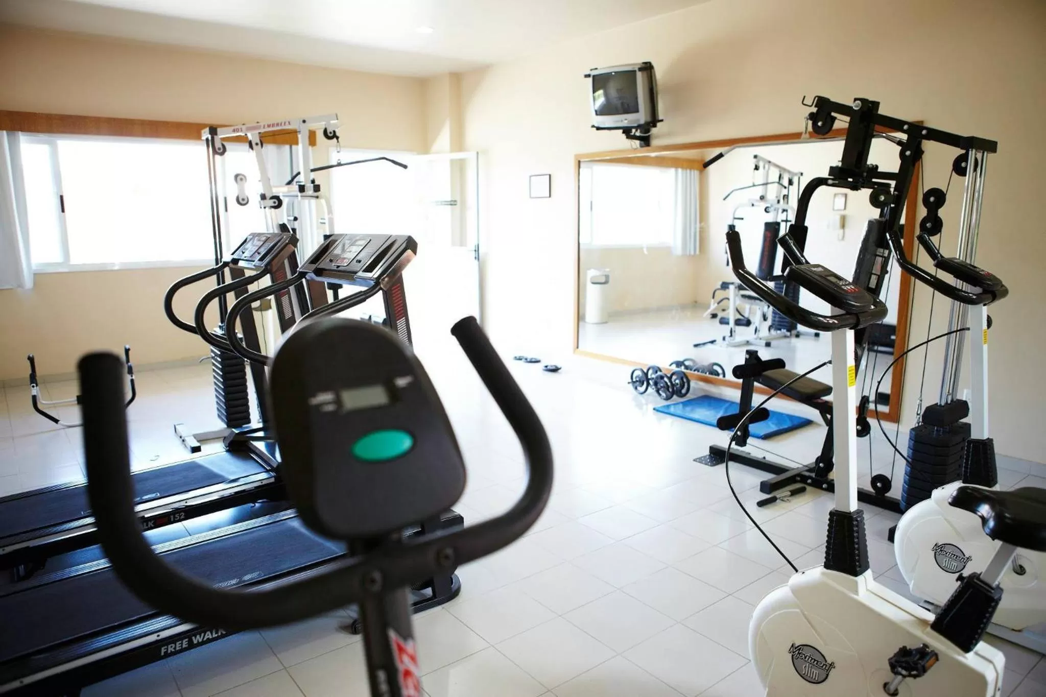 Fitness centre/facilities in Hotel Estação 101 - Brusque
