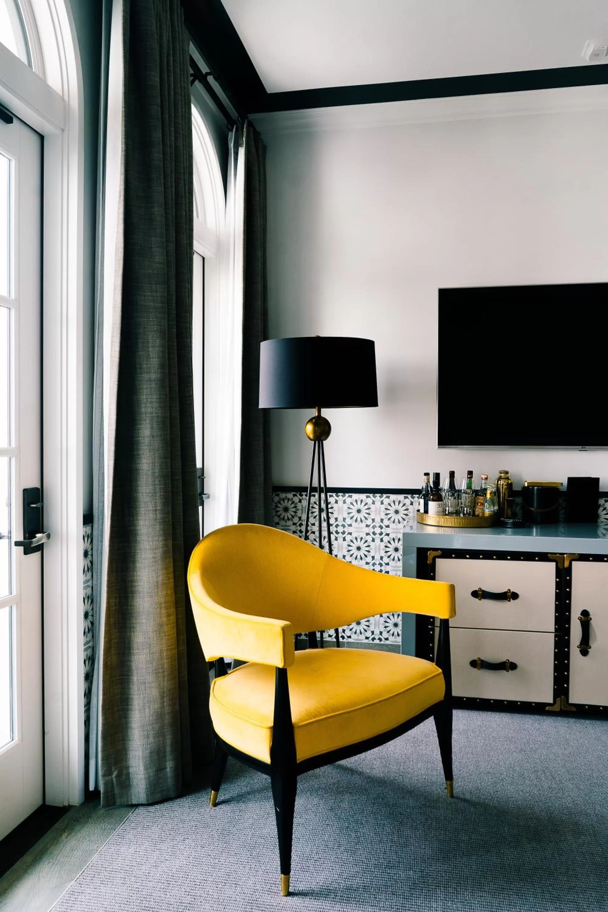 Seating area in Hotel Californian