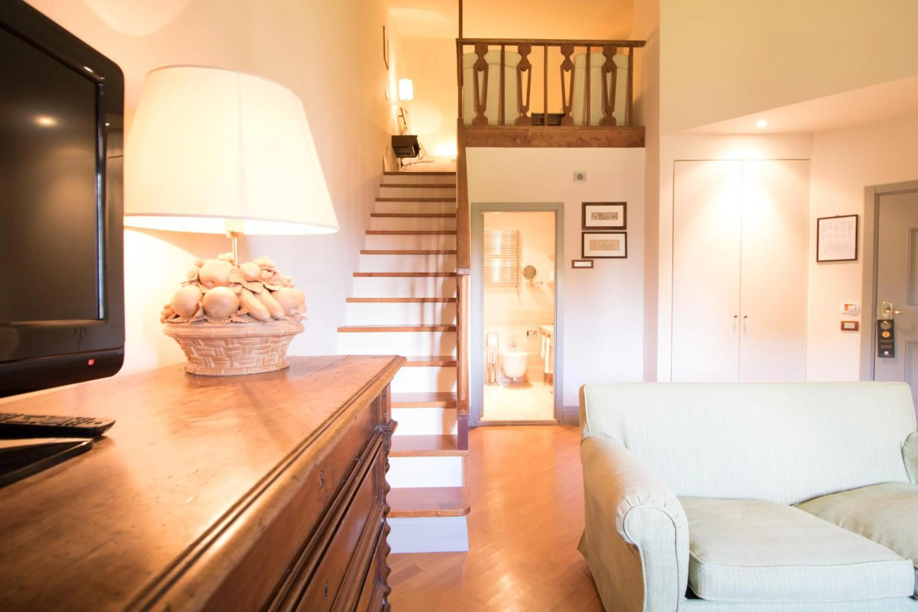 Living room in Le Tre Vaselle Resort & Spa