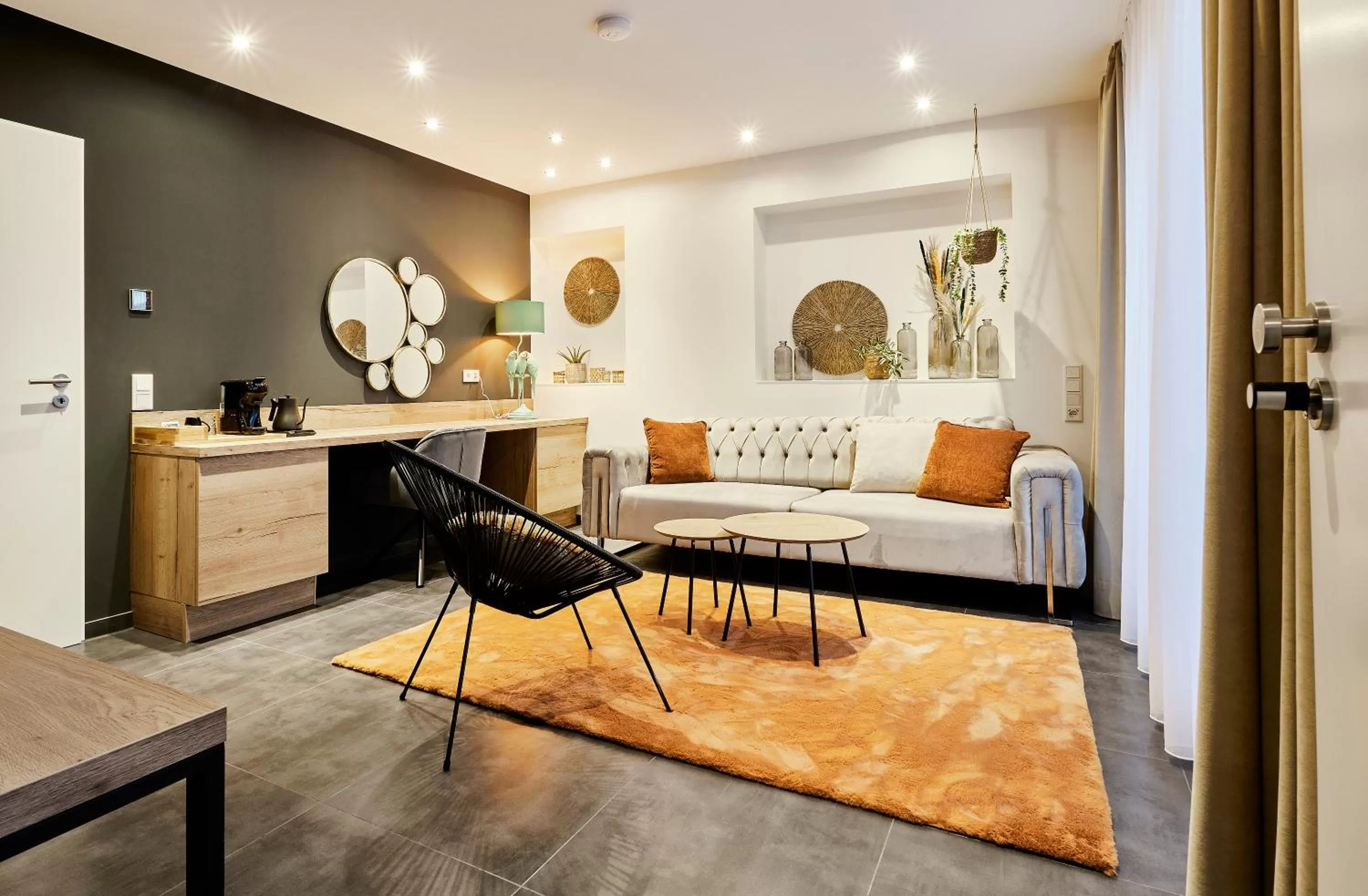 Living room in MARRAM Suitehotel