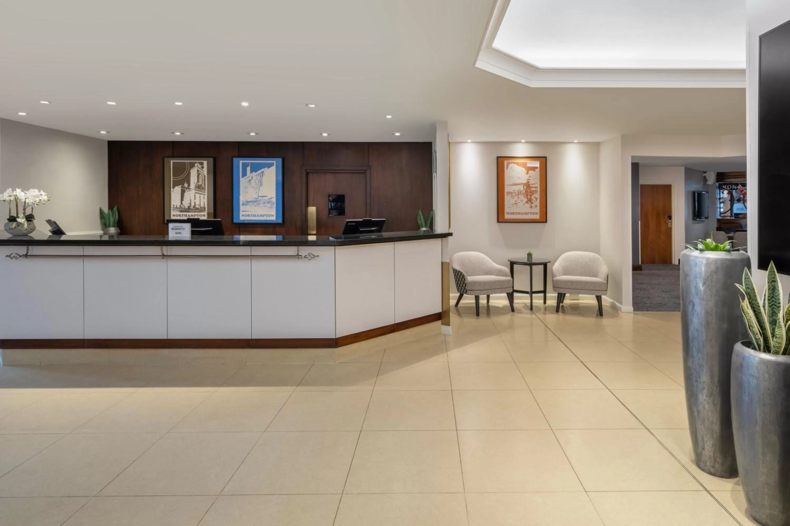 Lobby or reception in Delta Hotels by Marriott Northampton