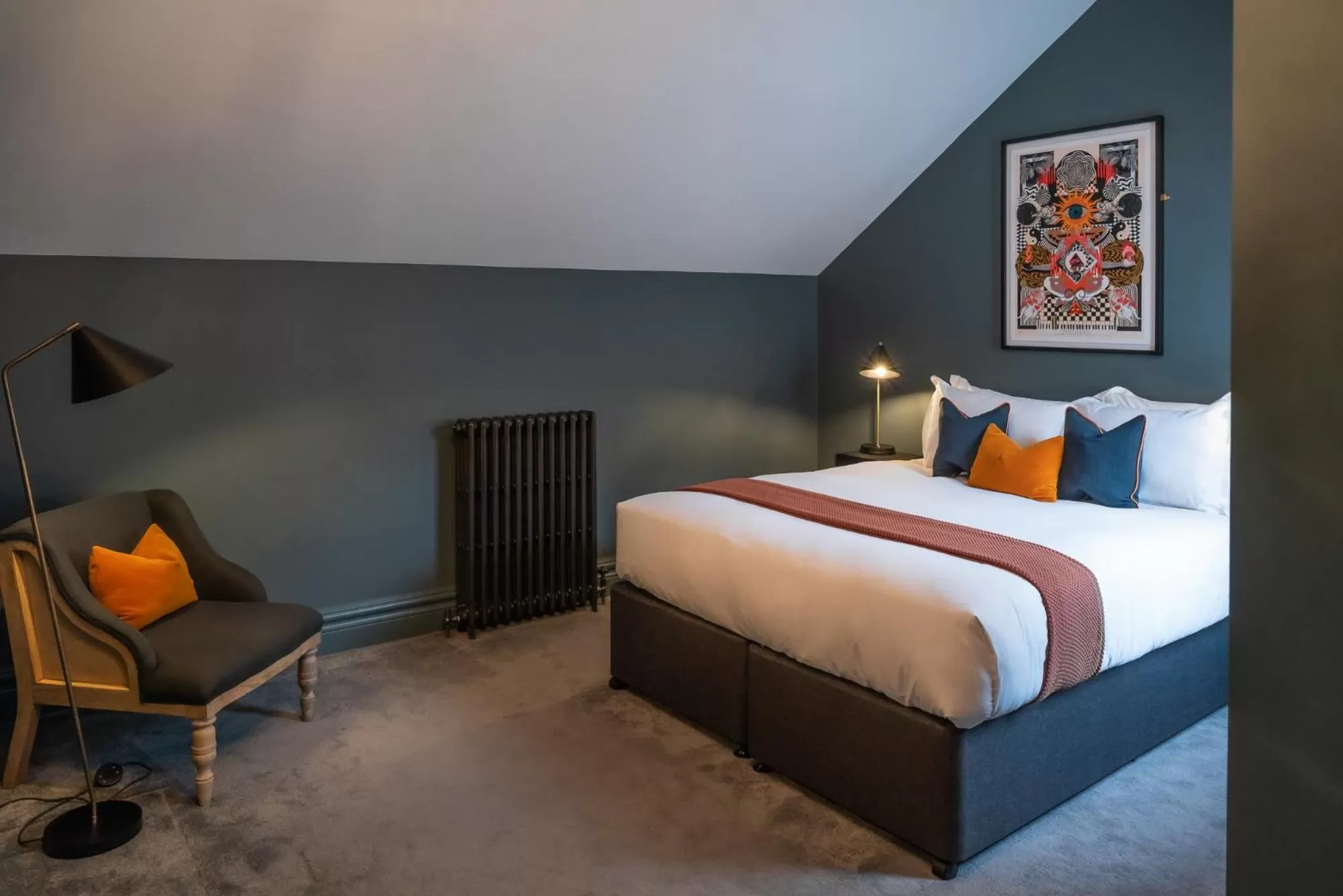 Bedroom, Bed in The Ginger Pig