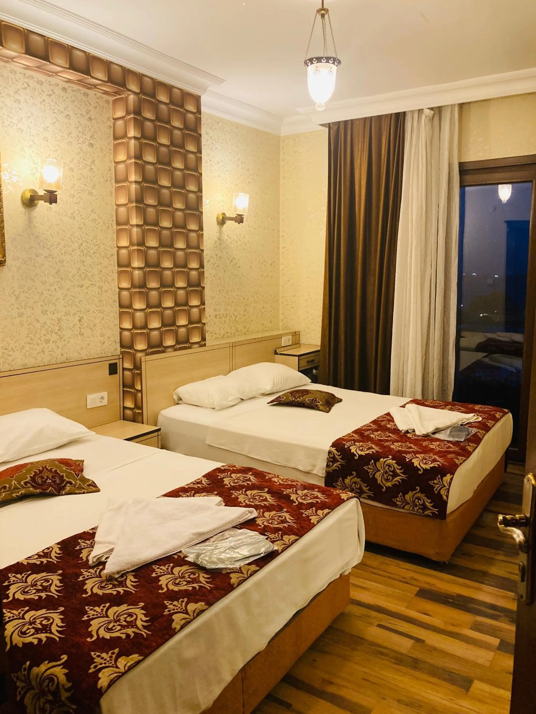 Bed in Art City Hotel Istanbul