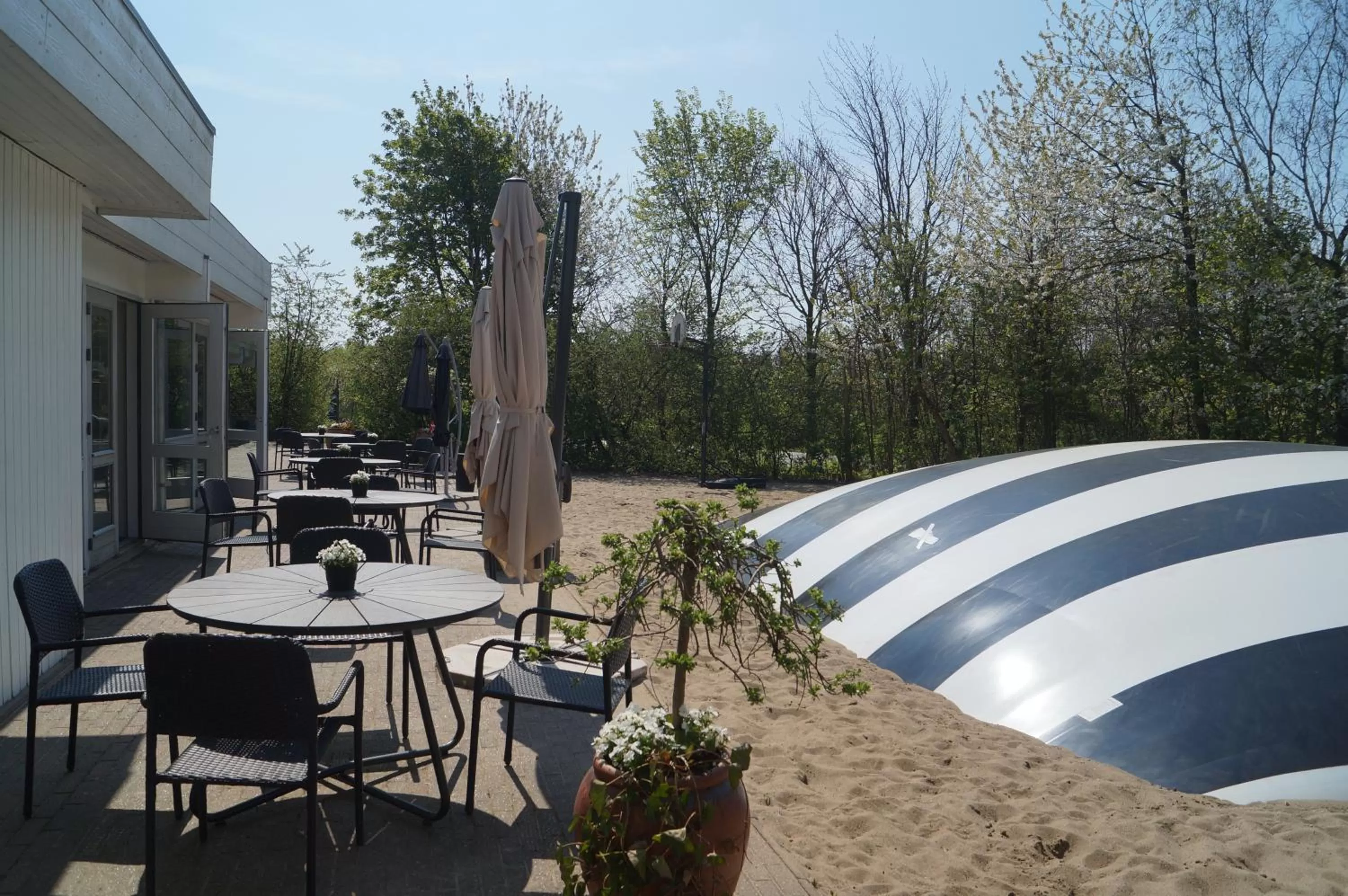 Garden in Hotel Pejsegaarden