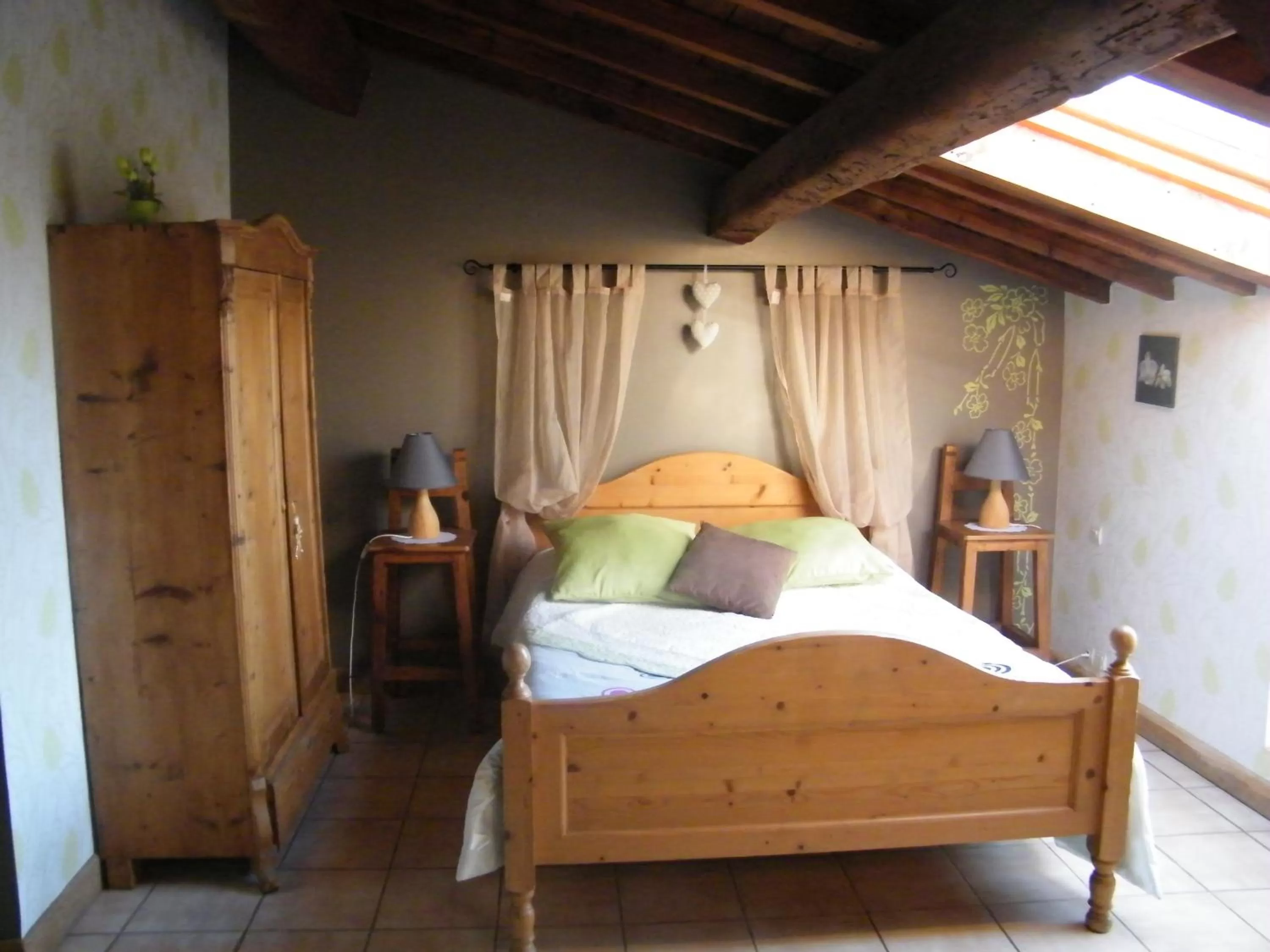 Bed in Domaine La Sauzette