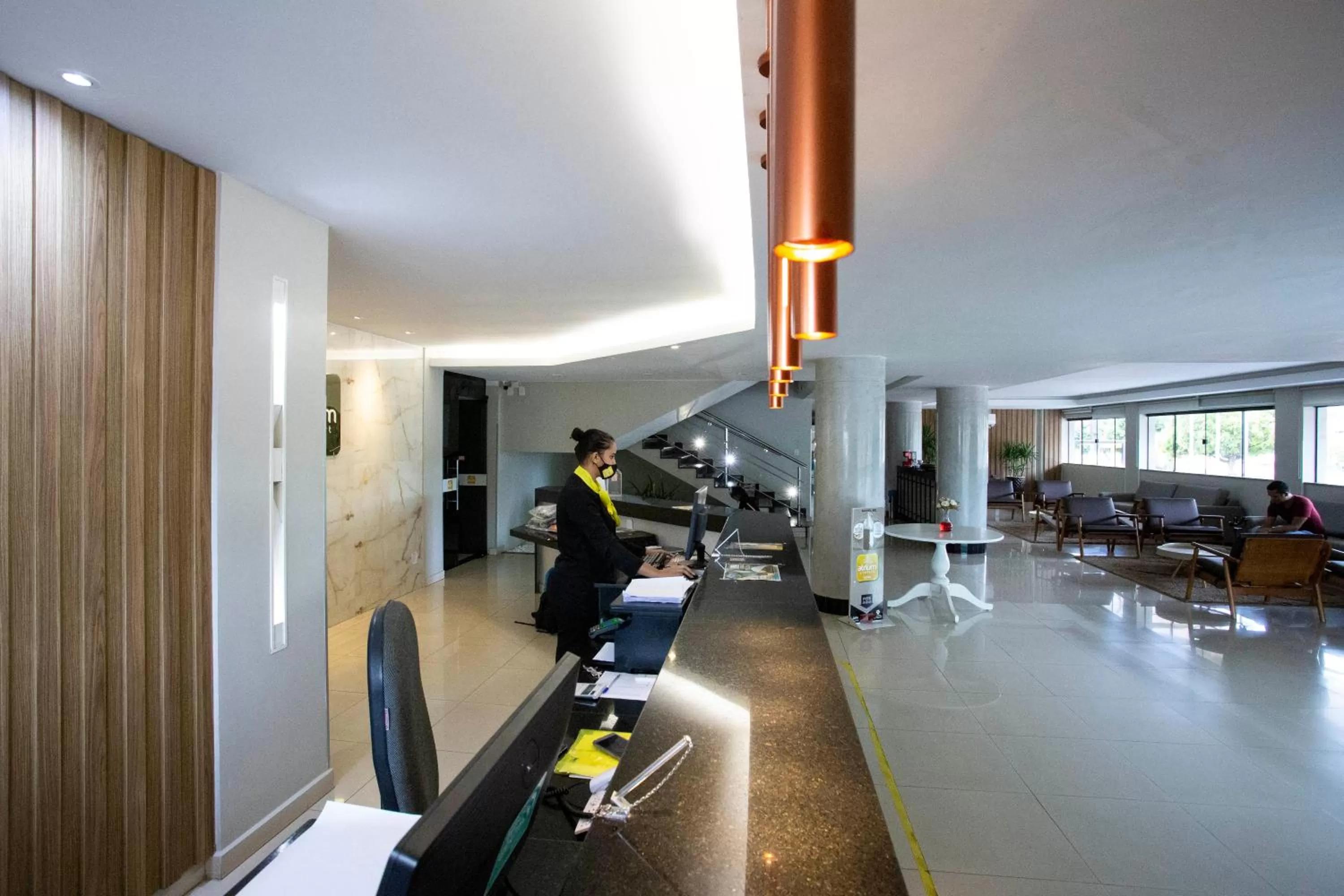 Lobby or reception in Atrium Confort Hotels