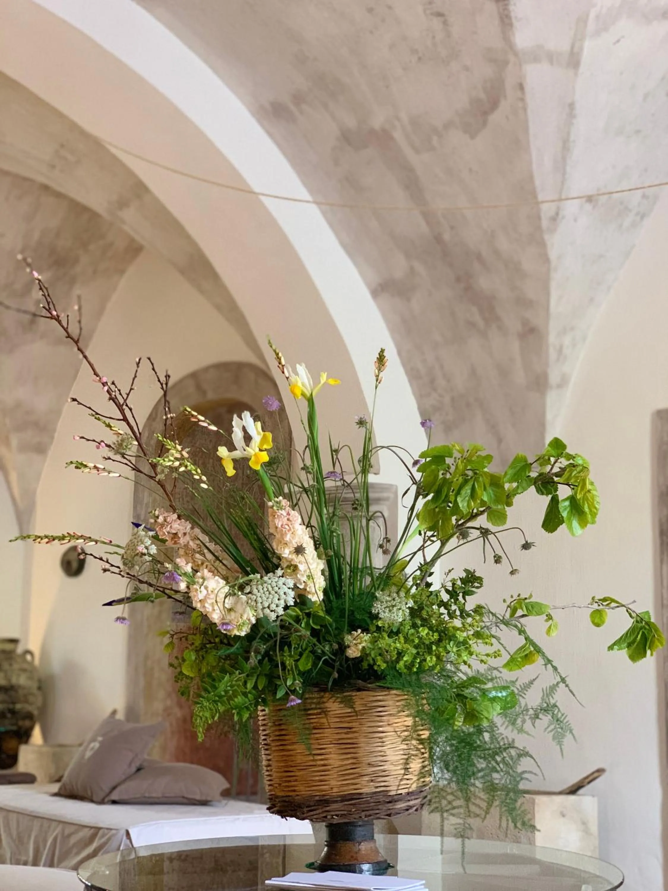 Communal lounge/ TV room in Palazzo Castriota