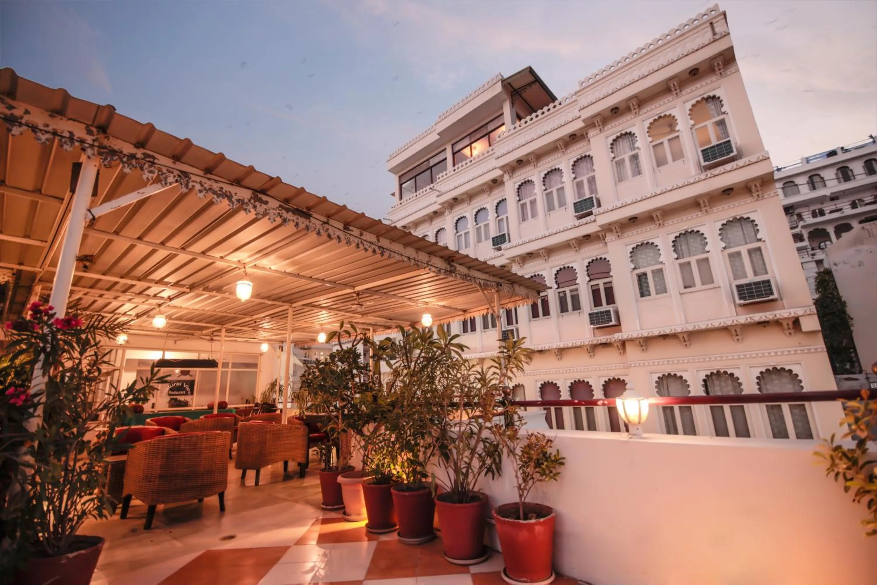 View (from property/room) in Hotel Devraj Niwas on Lake Pichola