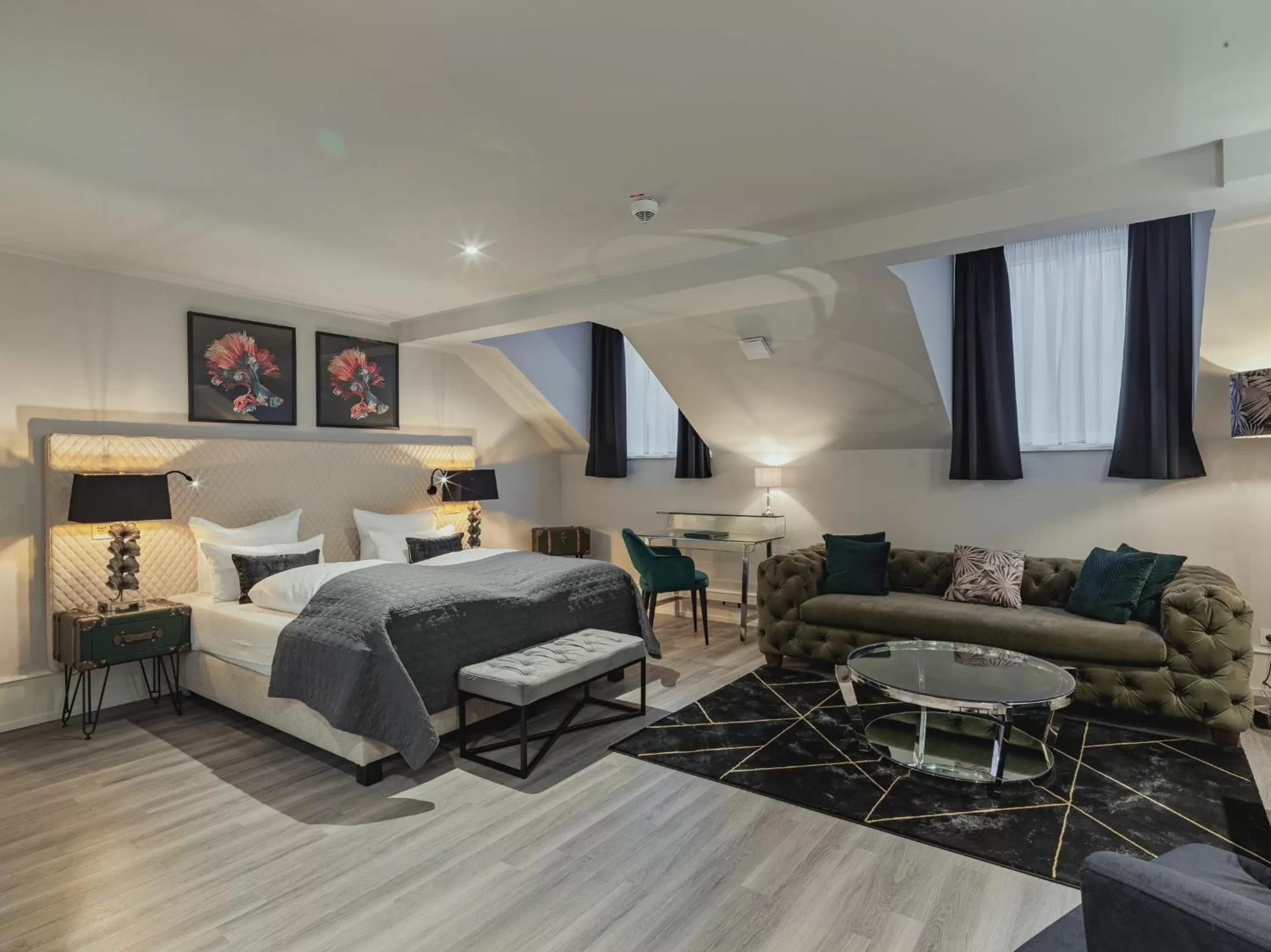 Bed in BS Boutique Hotel