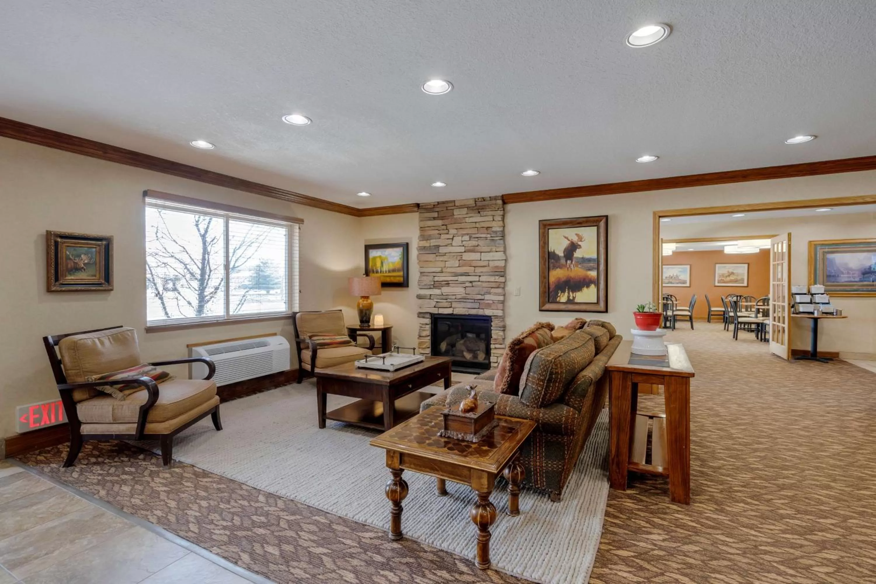 Lobby or reception in Best Western Pinedale Inn