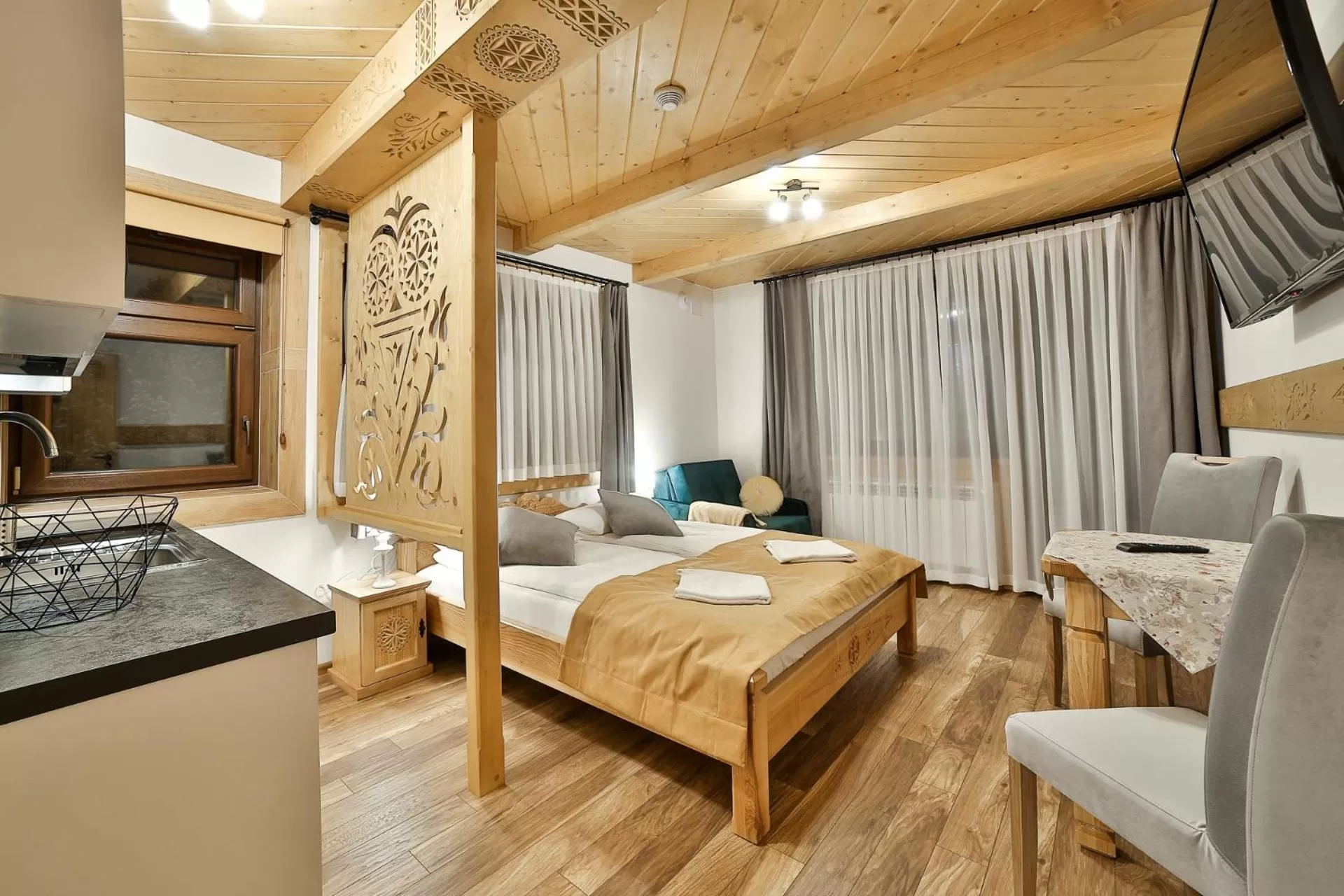 Bedroom, Bed in Górskie Wspomnienie