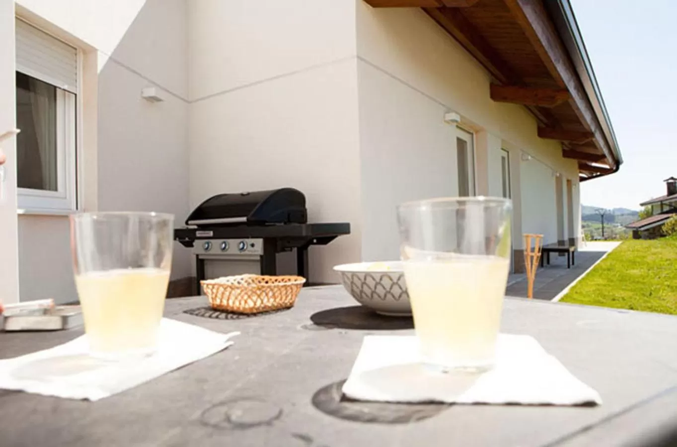 BBQ facilities in Casa Rural Txokoetxe