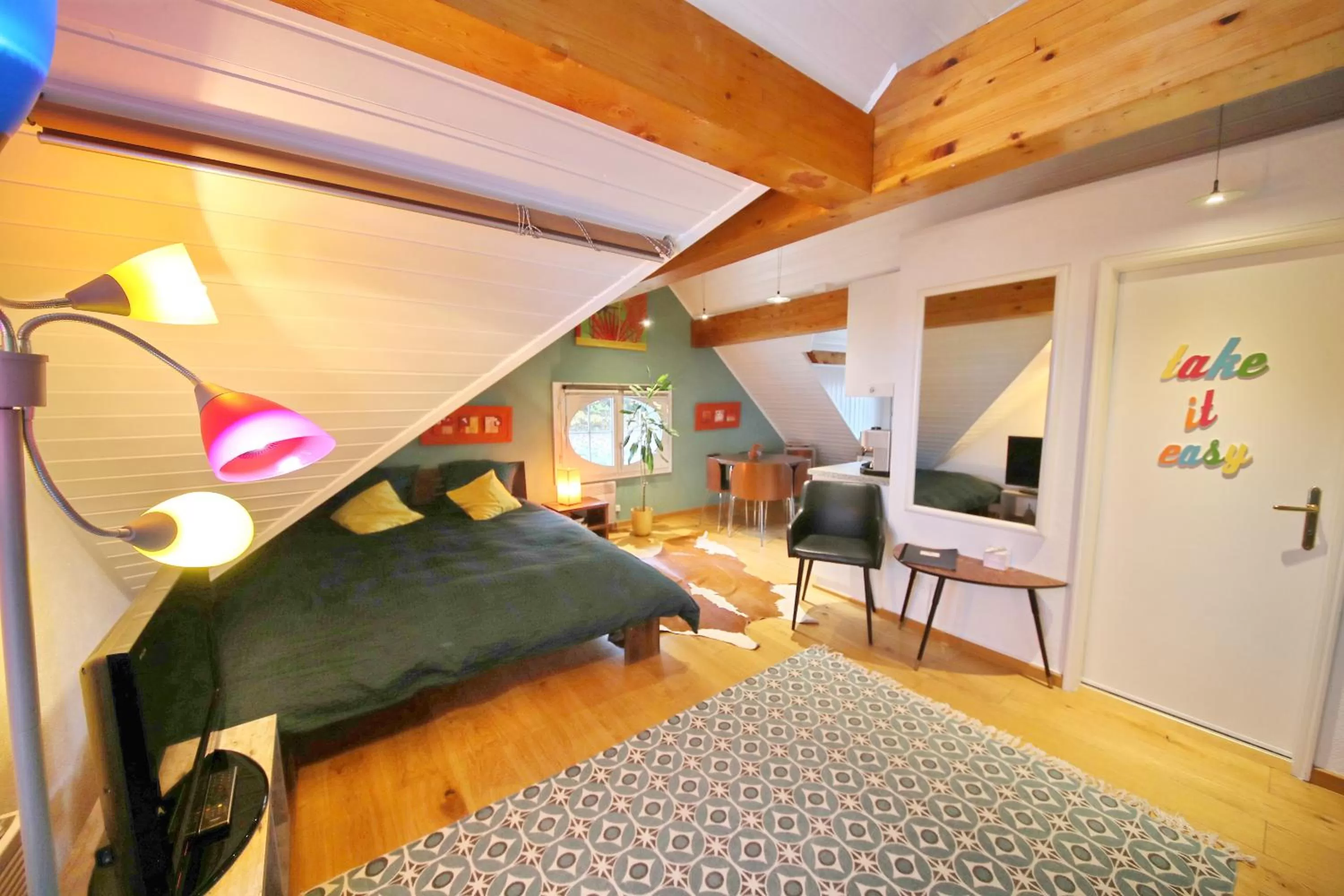 Bed in B&B Corseaux Beach & Riviera Beach