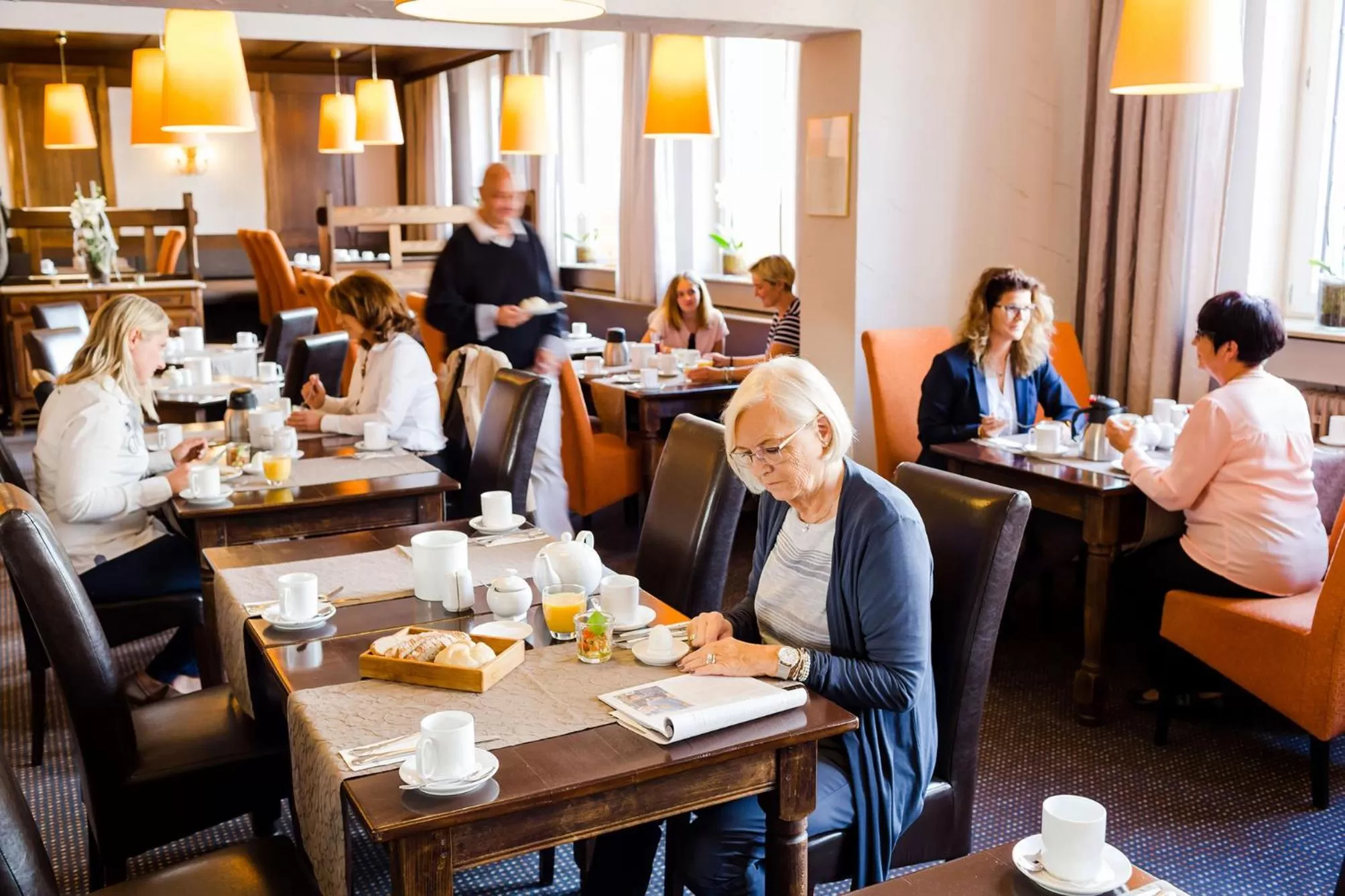 Buffet breakfast in Parkhotel Krone