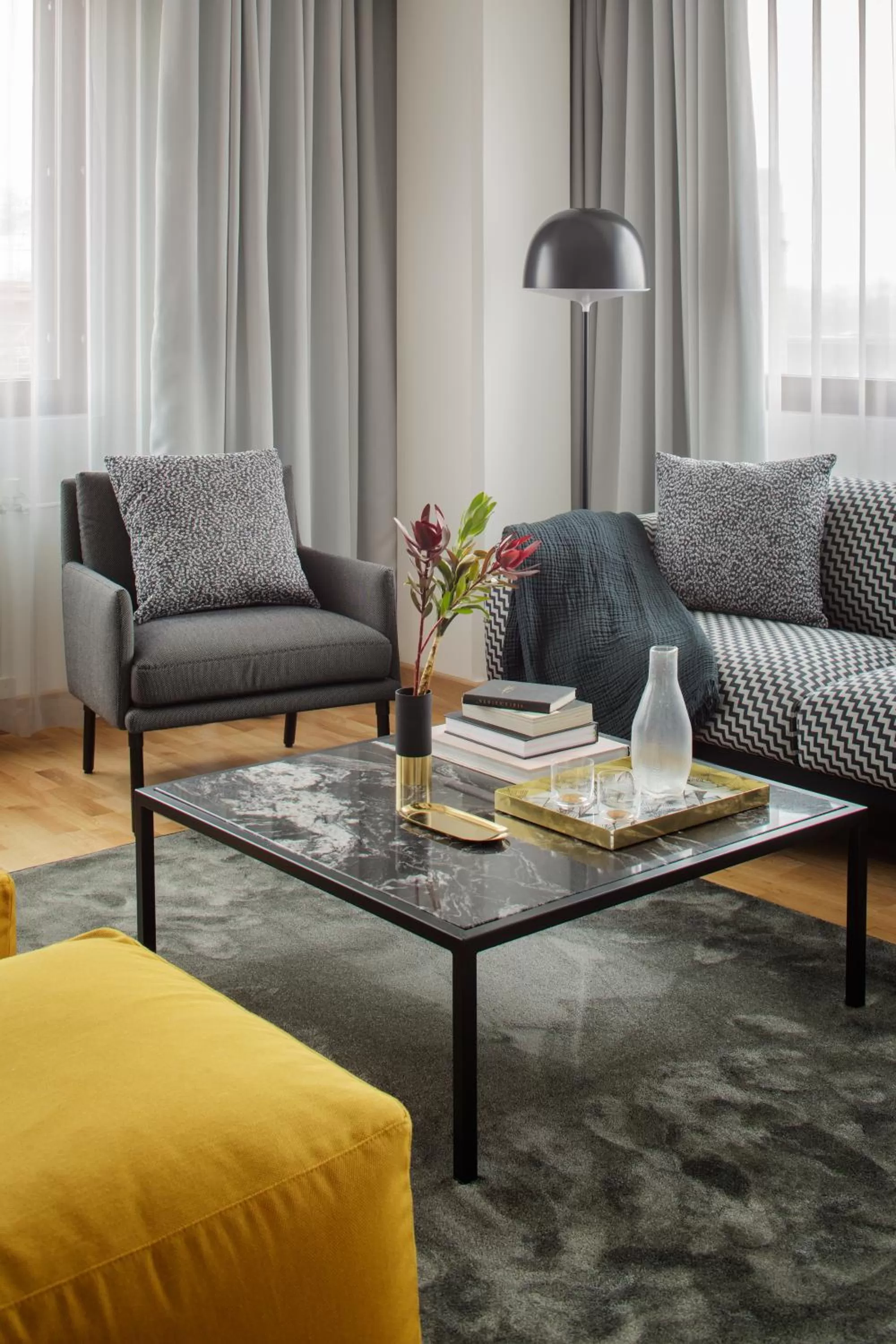 Living room in Original Sokos Hotel Presidentti Helsinki