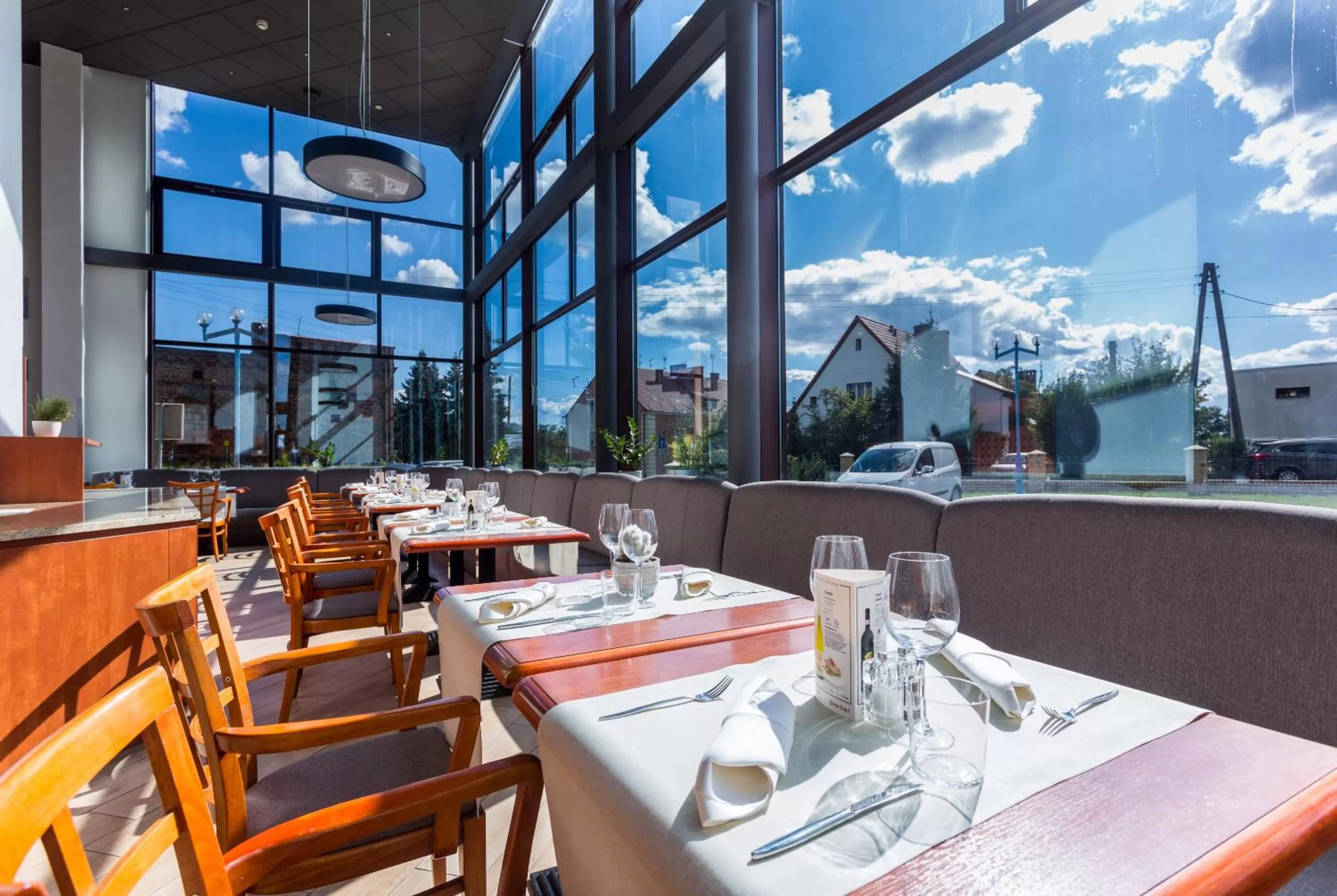 Restaurant/places to eat in Qubus Hotel Zielona Góra