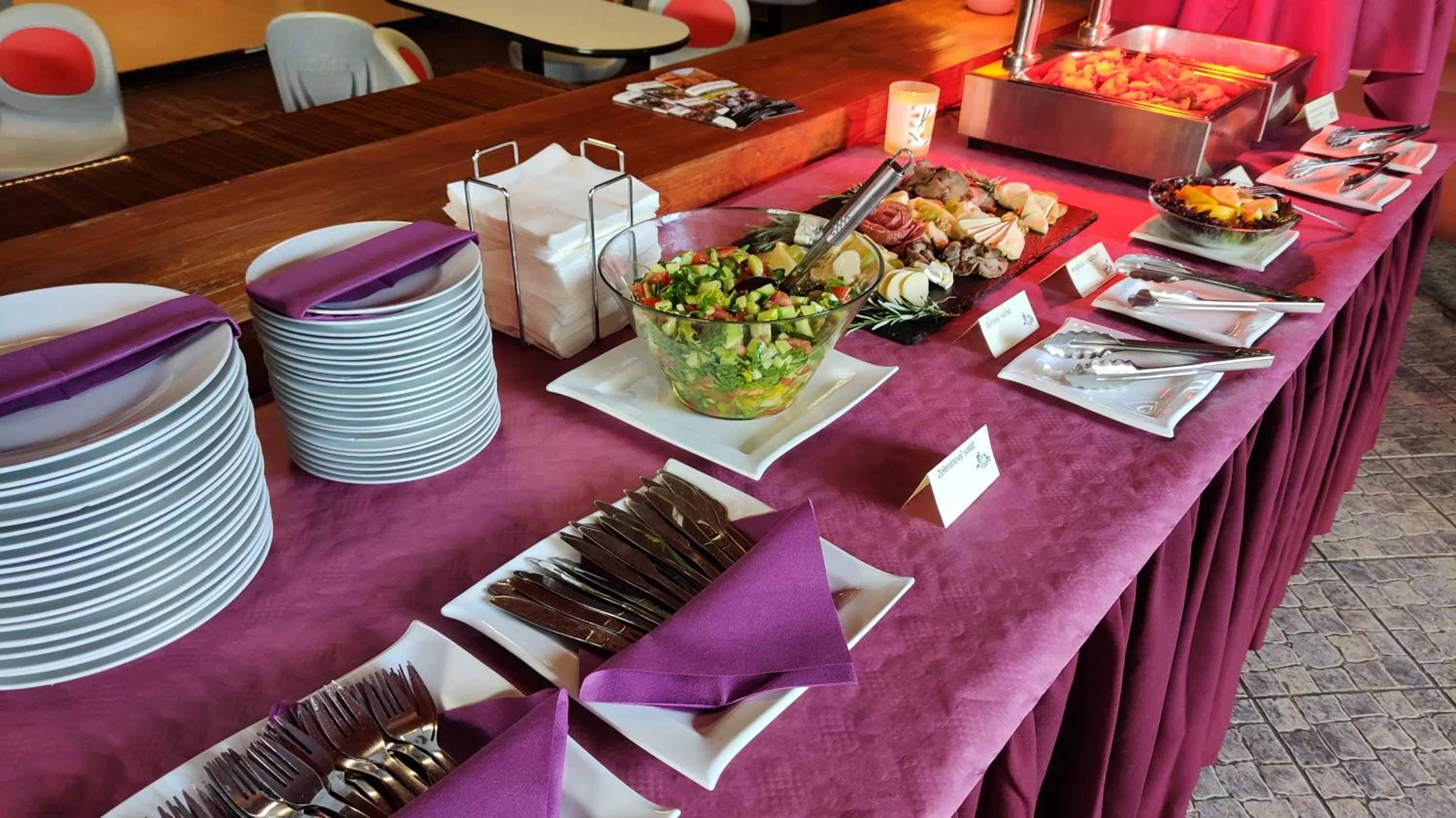 Food and drinks in Hotel Ludmila