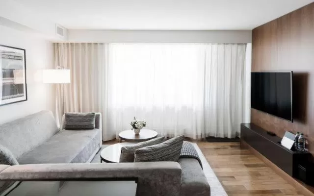 Living room in The James Hotel