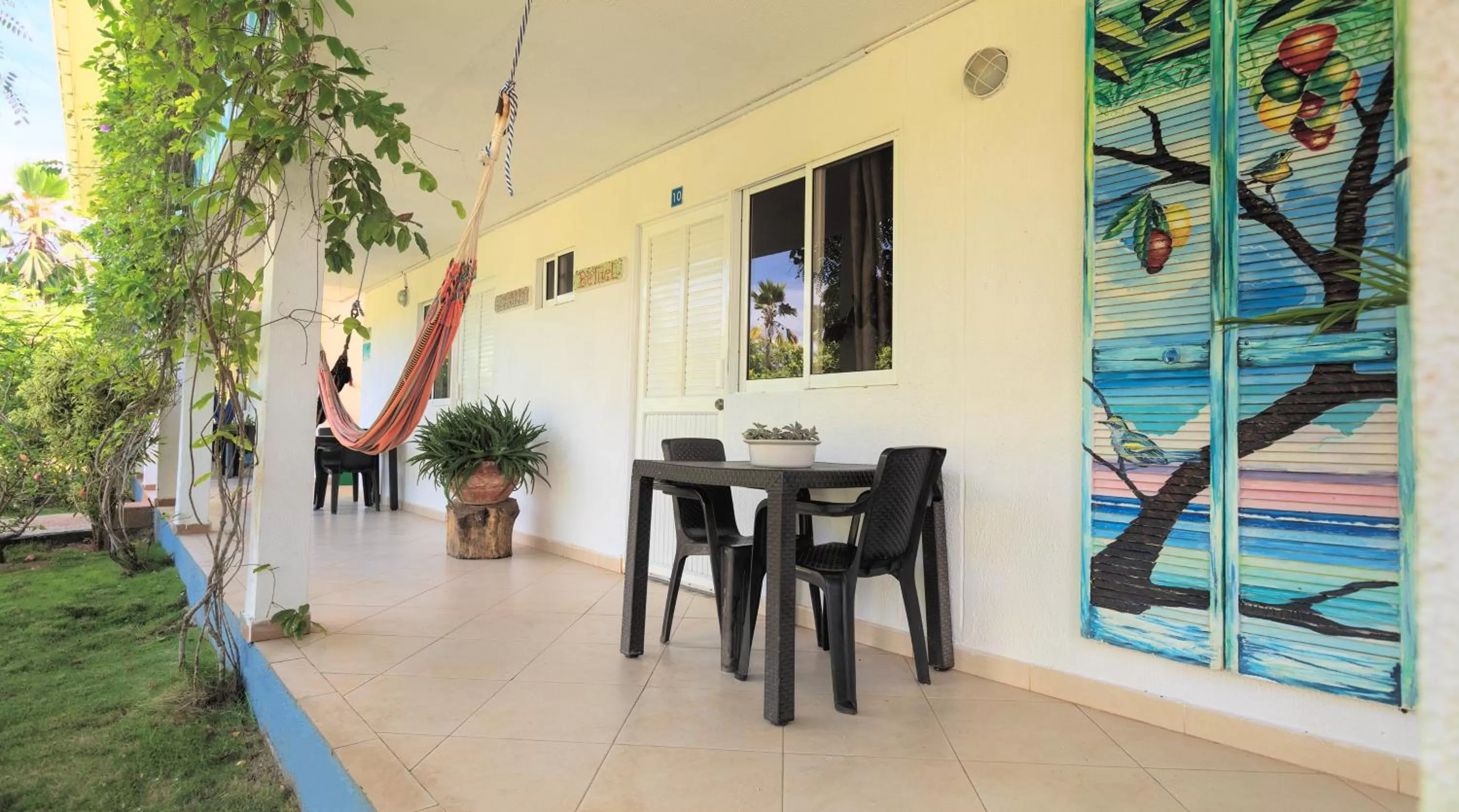 Garden in Hosteria Mar y Sol