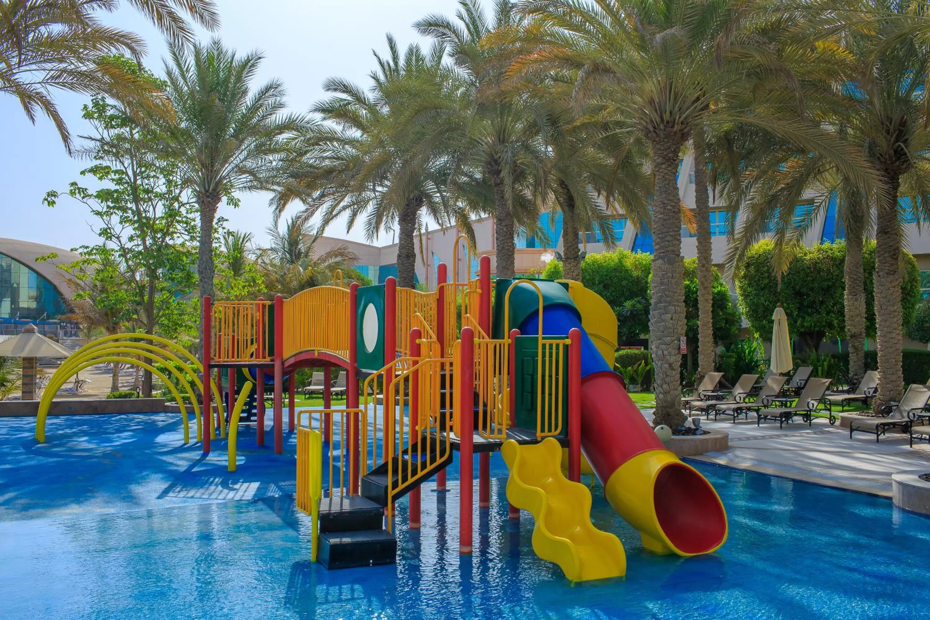 Swimming pool in Al Raha Beach Resort & Spa