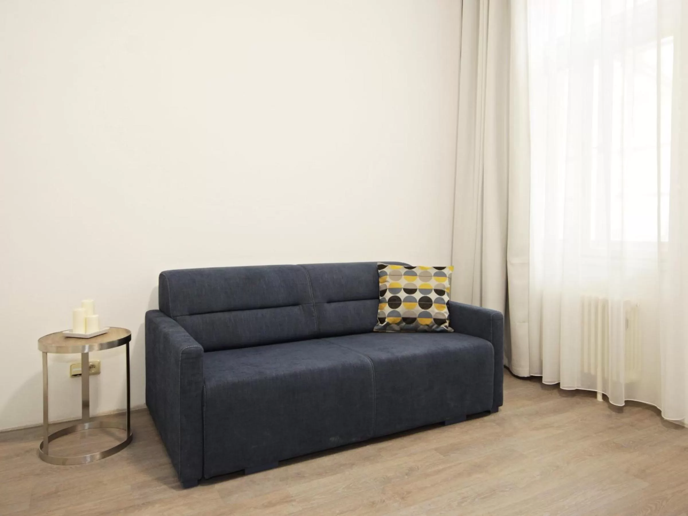 Seating area in Alveo Suites