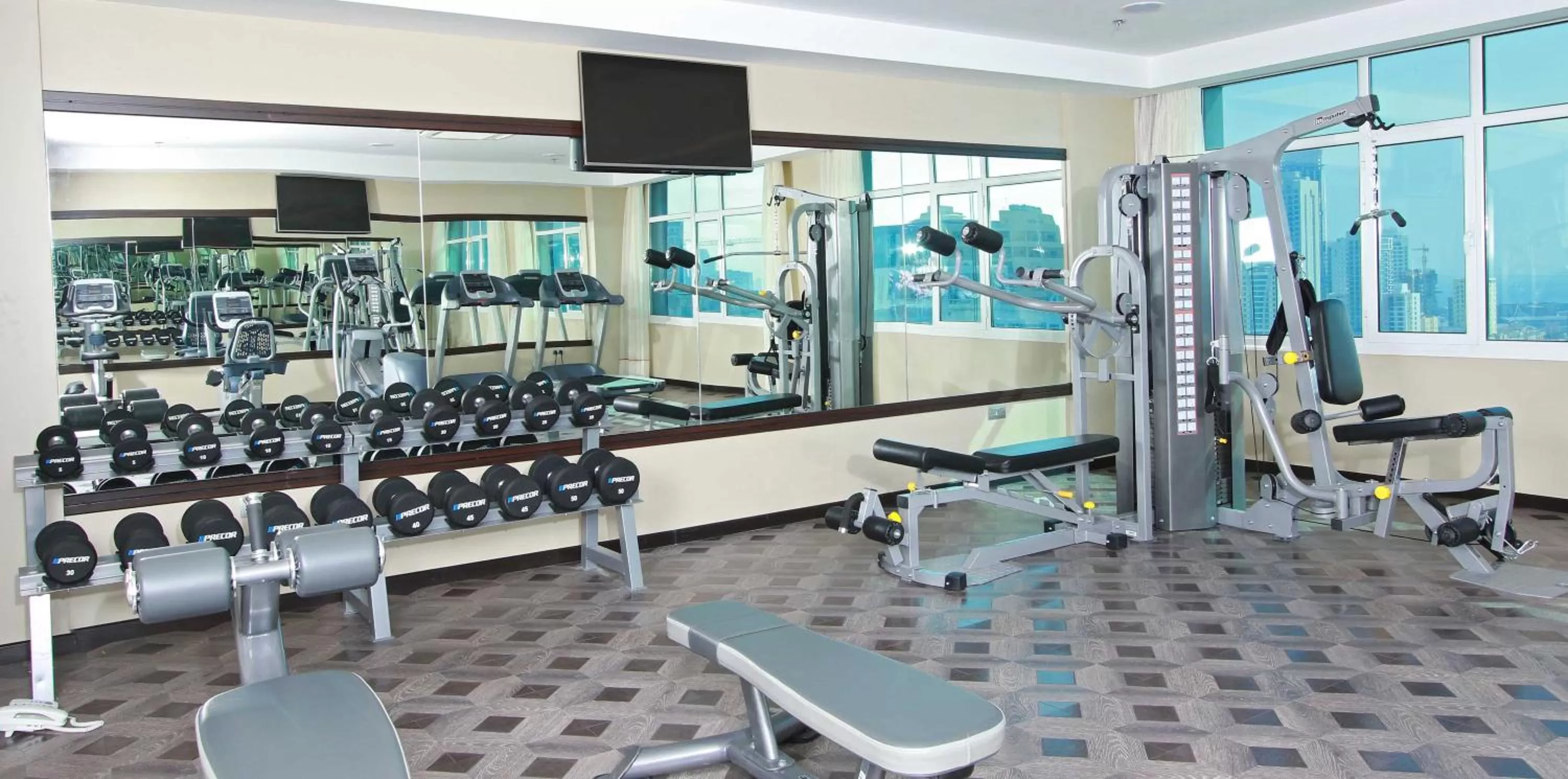 Fitness centre/facilities in Park Regis Lotus Hotel