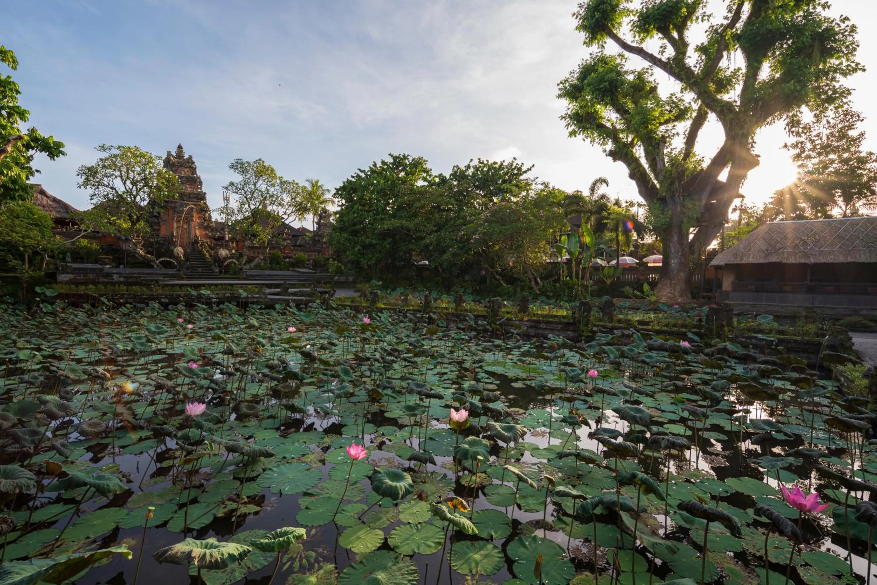 Landmark view in Puri Saraswati Dijiwa Ubud