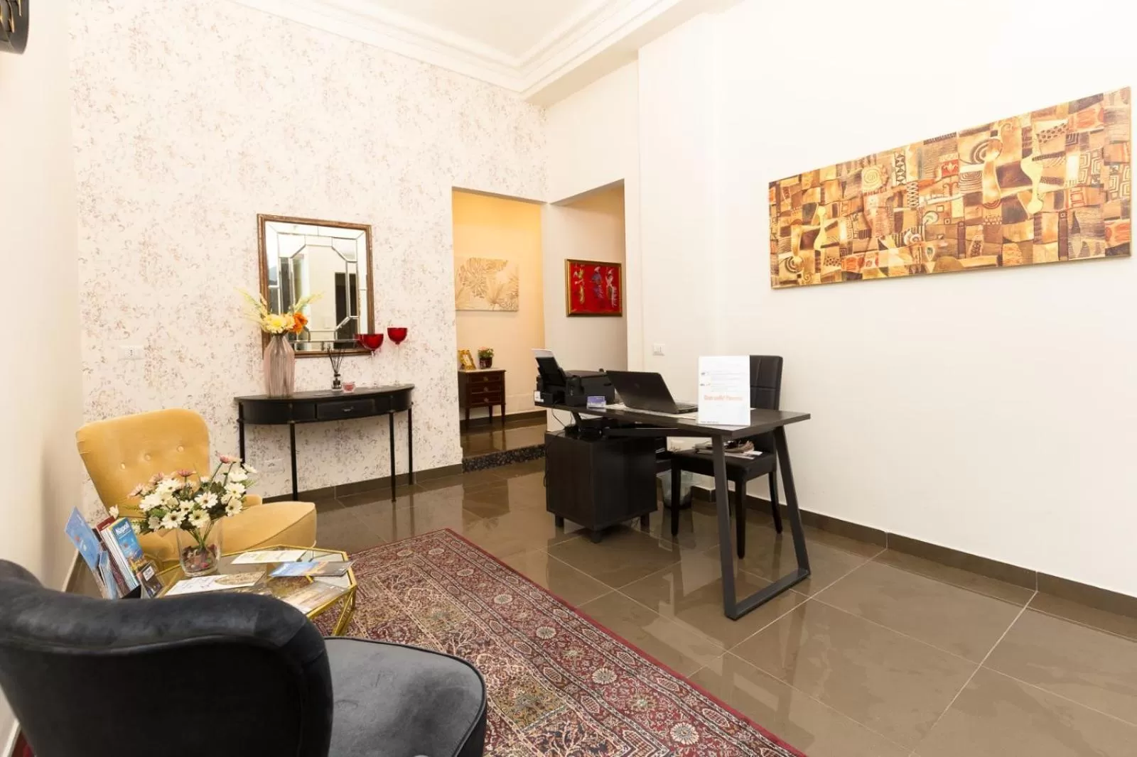 Living room in B&B Depretis19